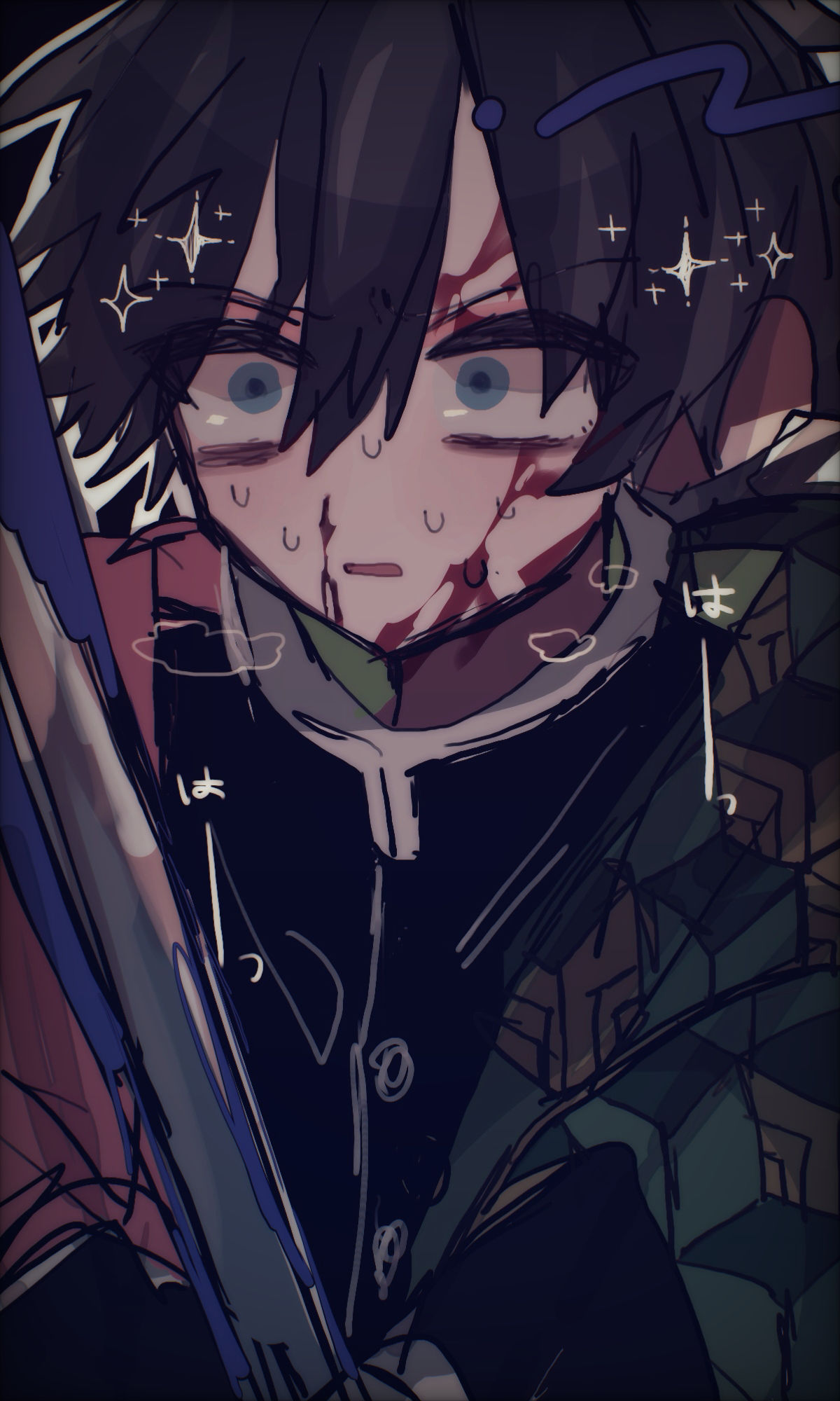 冨岡義勇つめ头像同人高清图