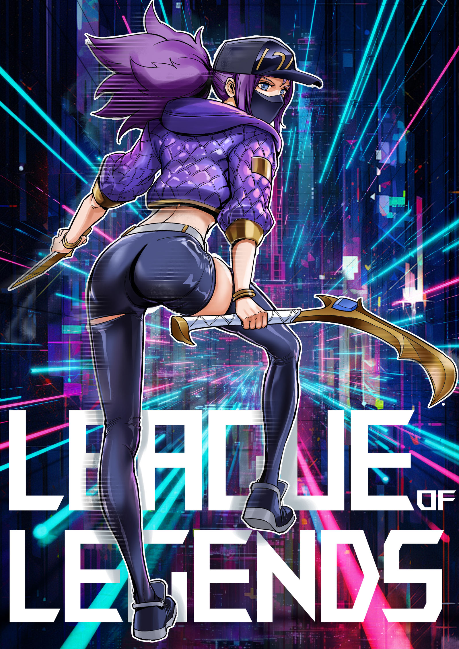 阿卡丽-lol同人阿卡丽