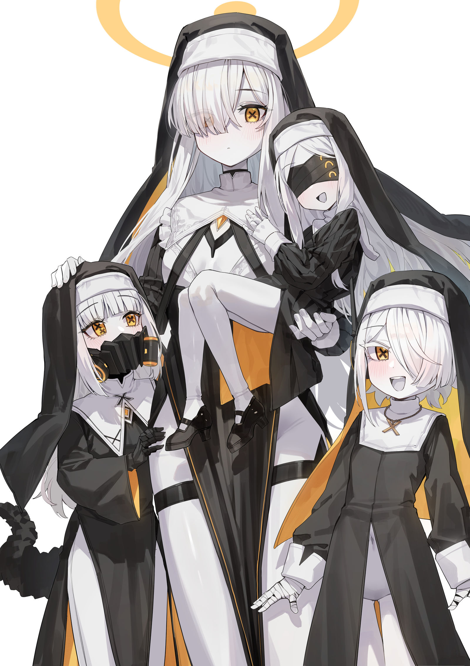 シスター插画图片壁纸