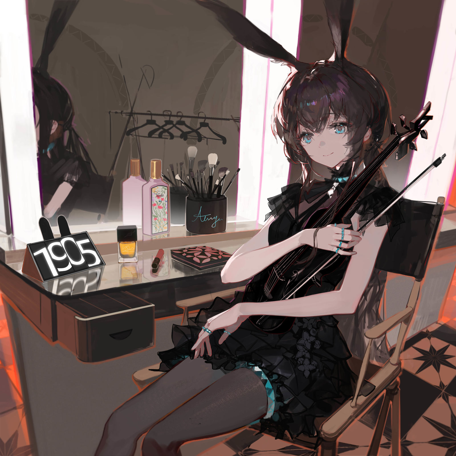 博士，我已经准备好了插画图片壁纸