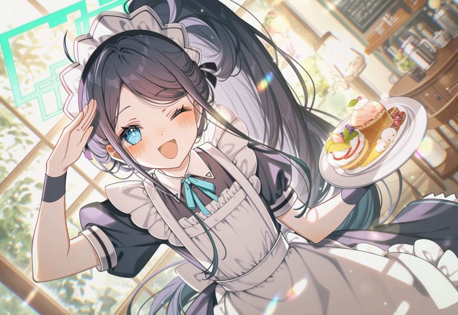 アリス(メイド)-AIイラスト女孩子