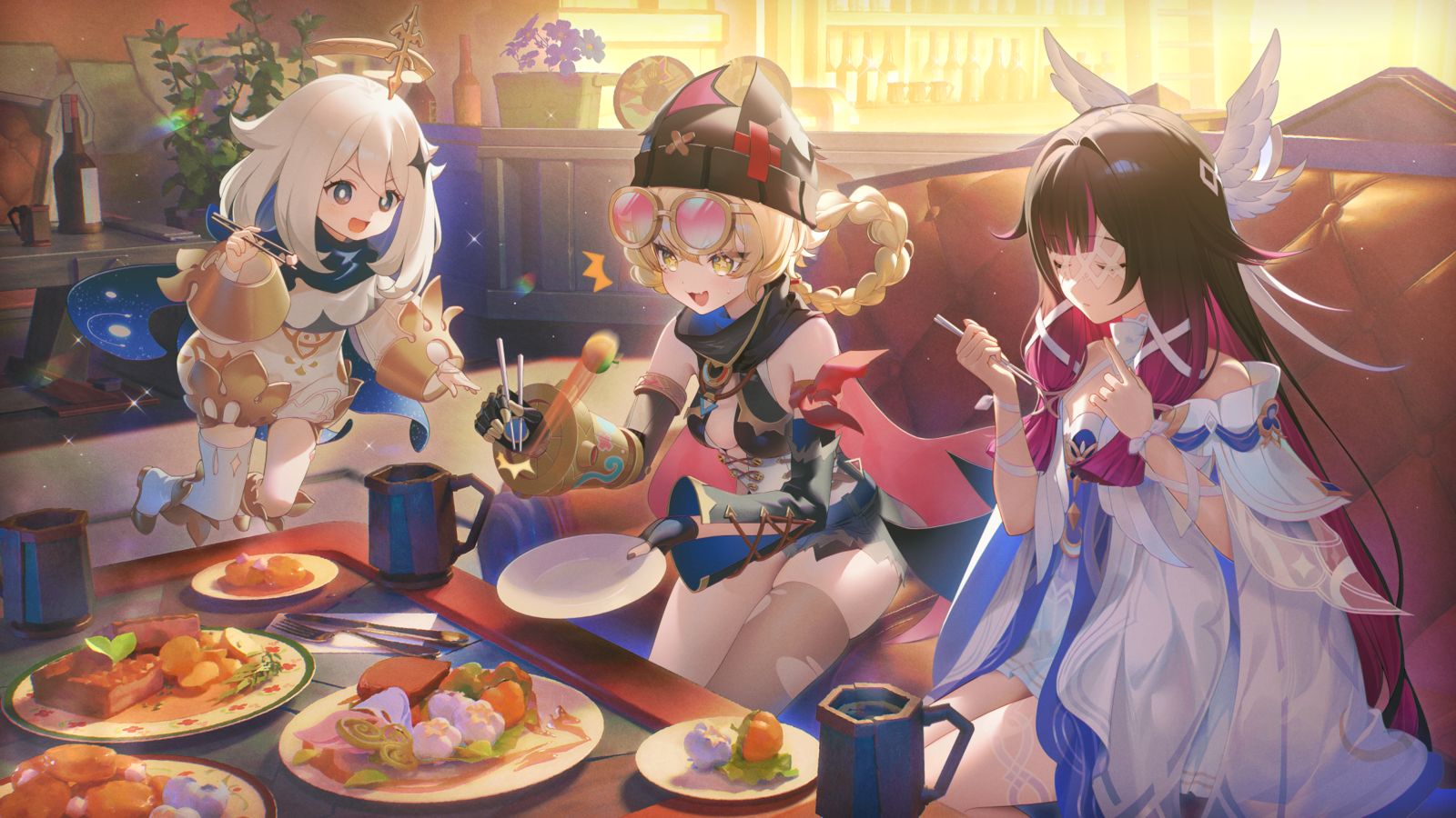 原神×食べログ插画图片壁纸