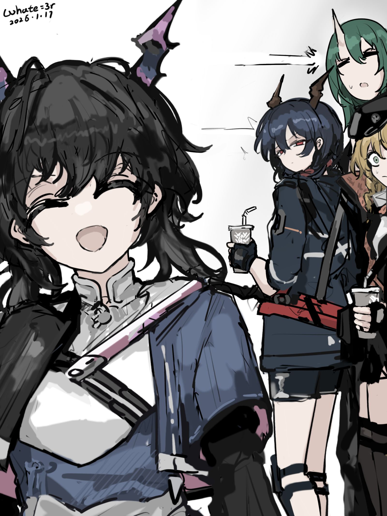 Stranger twins插画图片壁纸