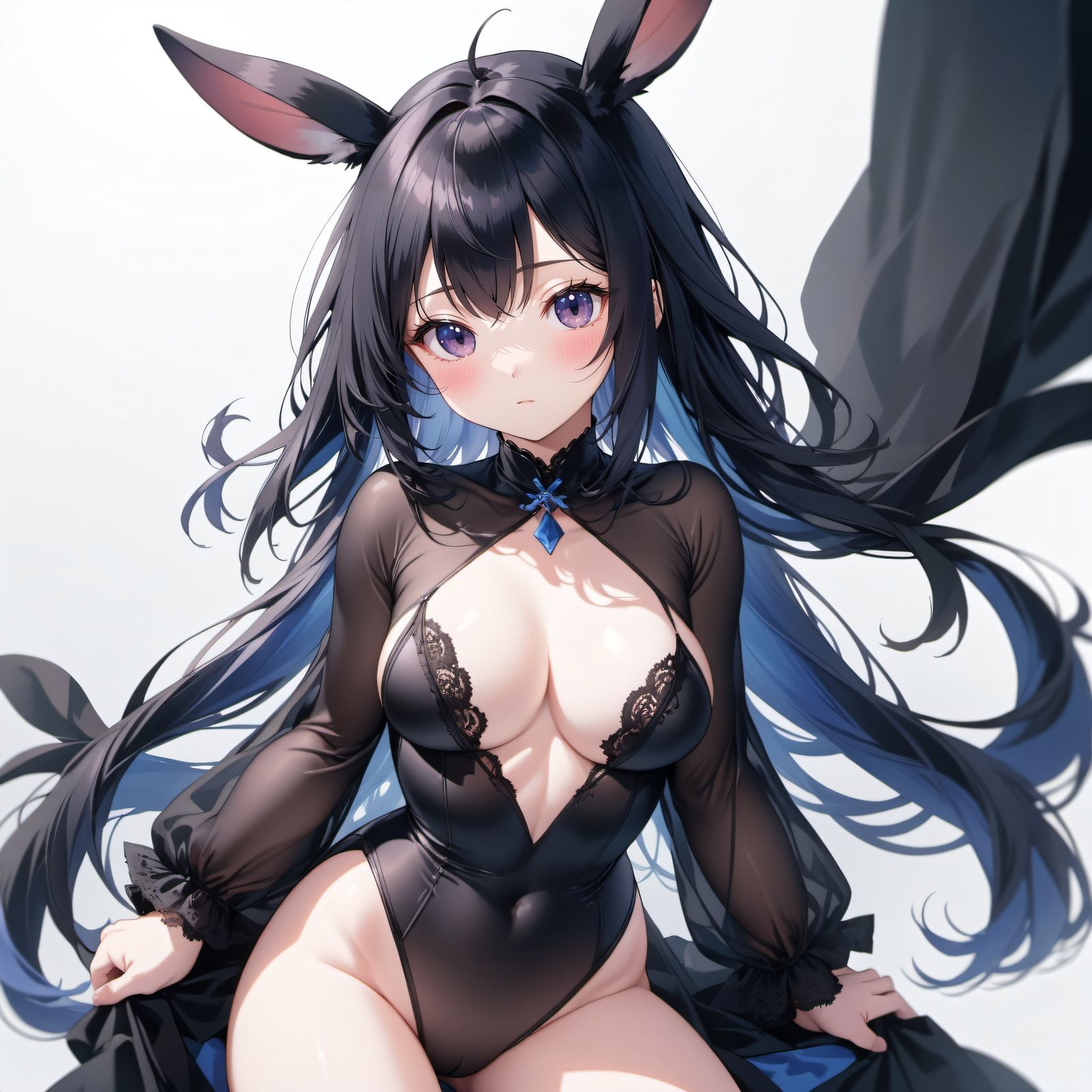 兔女郎头像同人高清图