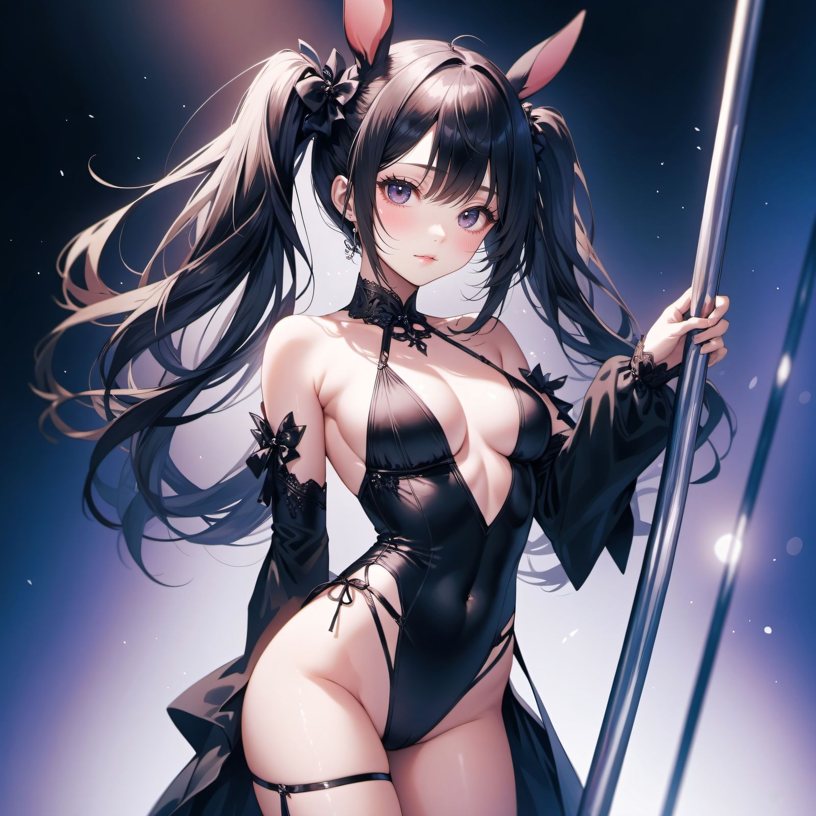 兔女郎头像同人高清图