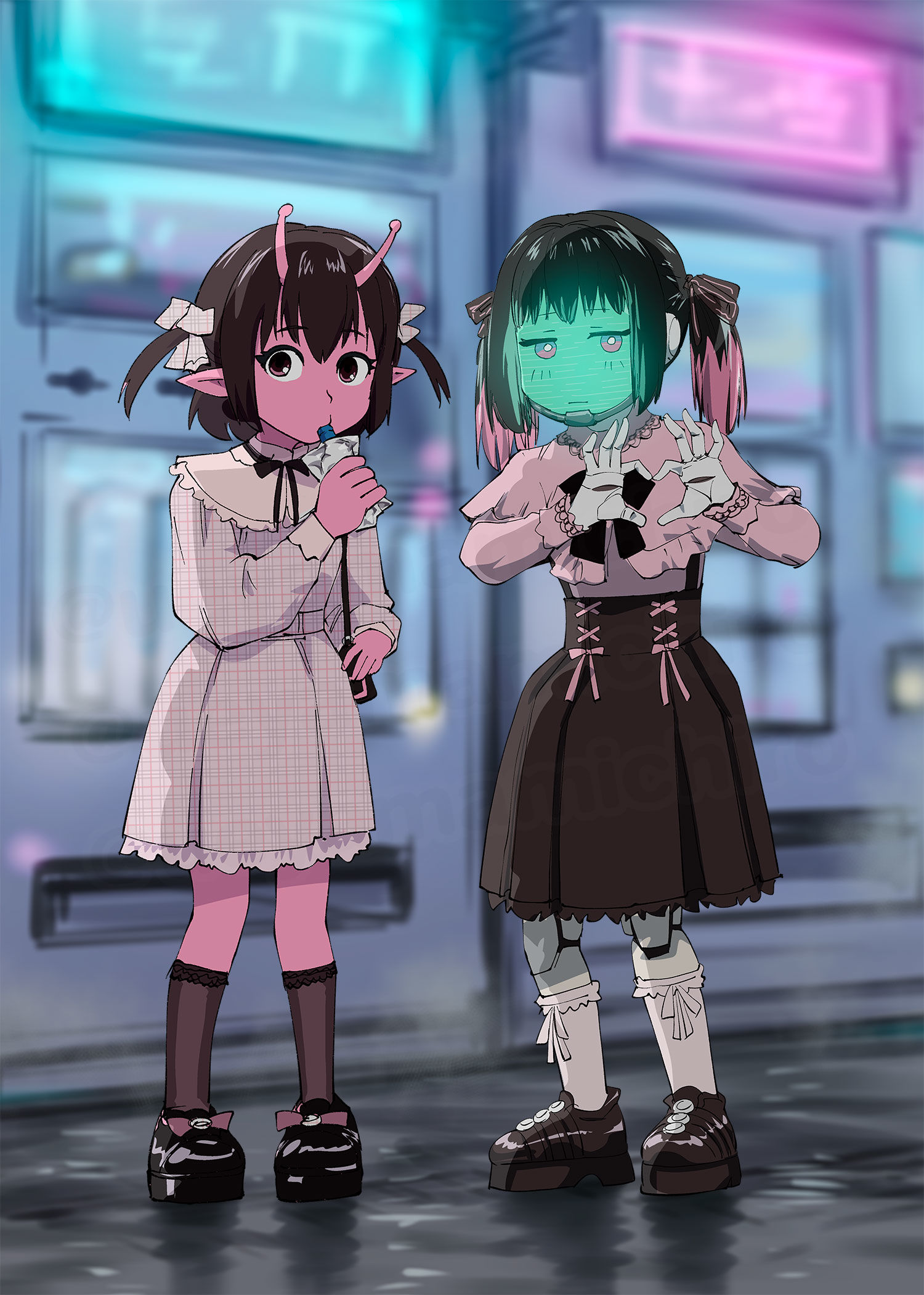 未来系女子-銀河特急ミルキー☆サブウェイ地雷系女子