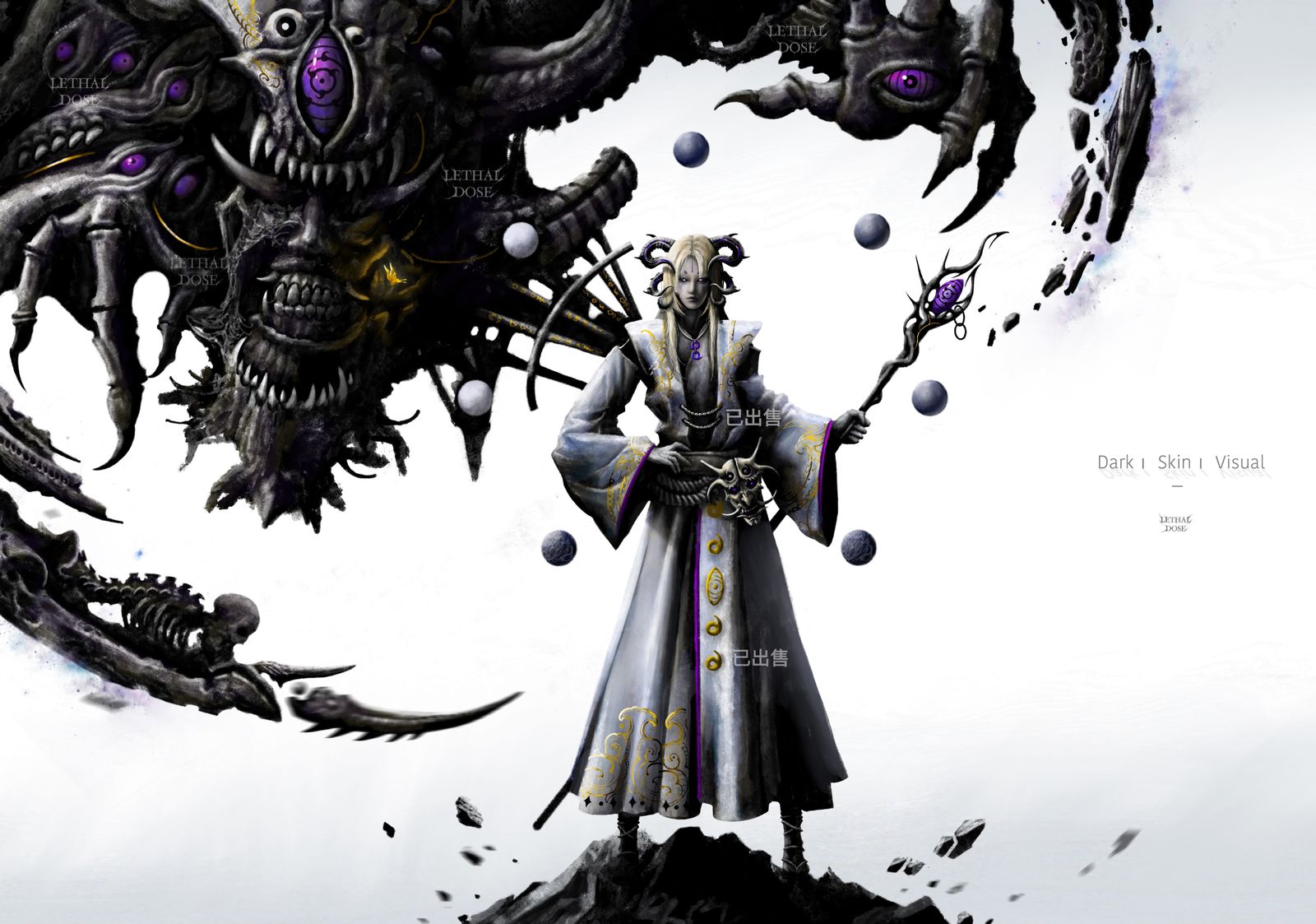 火影原创角色｜大筒木• 金轮头像同人高清图