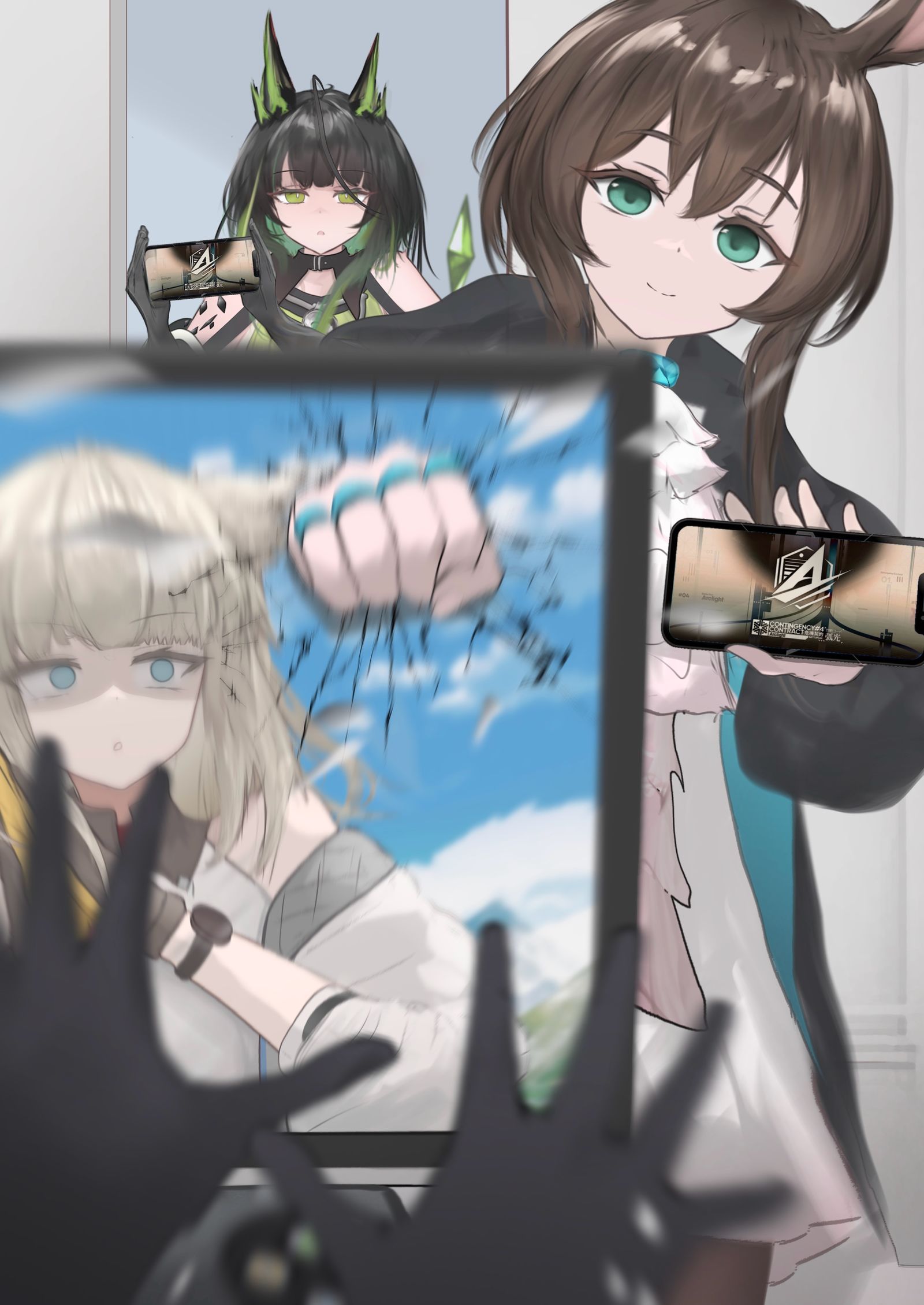 危機契約の時間ですよ。插画图片壁纸