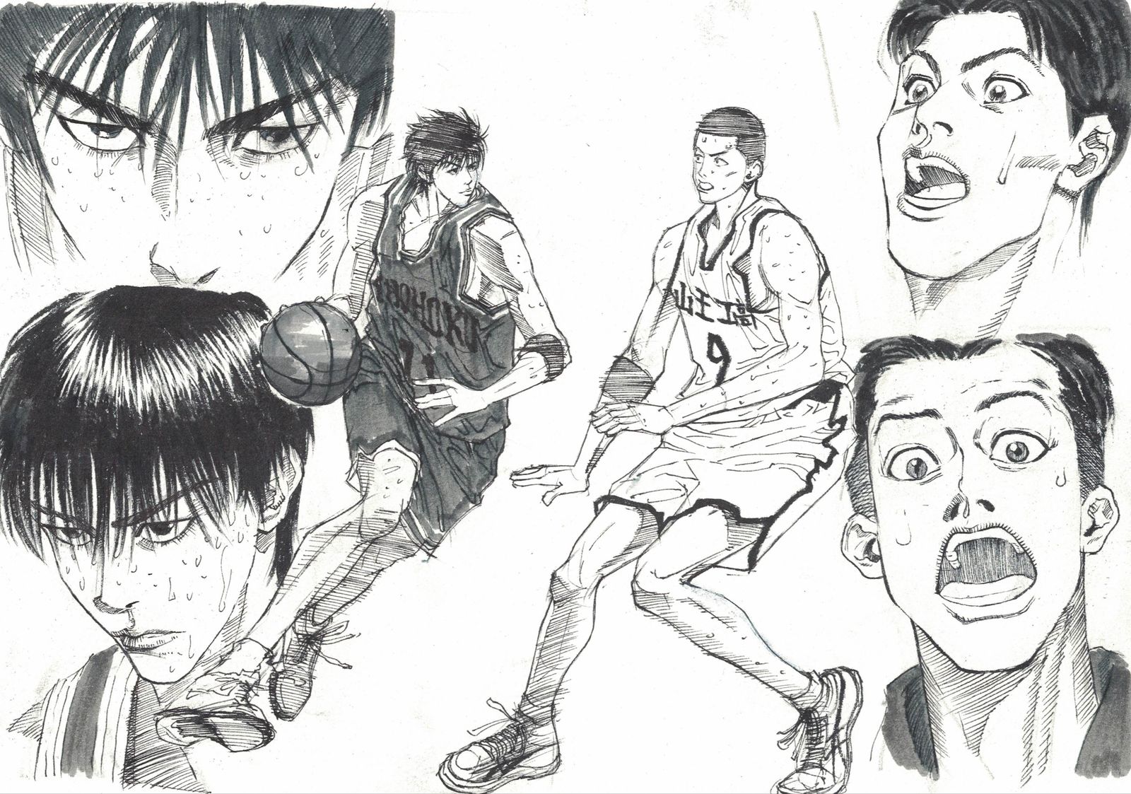 摸个流川泽北头像同人高清图