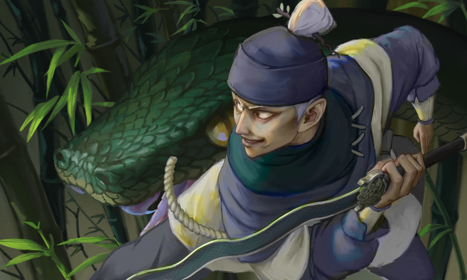 鼎湖独步青蛇笑，剑指山河天下寒 枕刀歌 汪涵清头像同人高清图