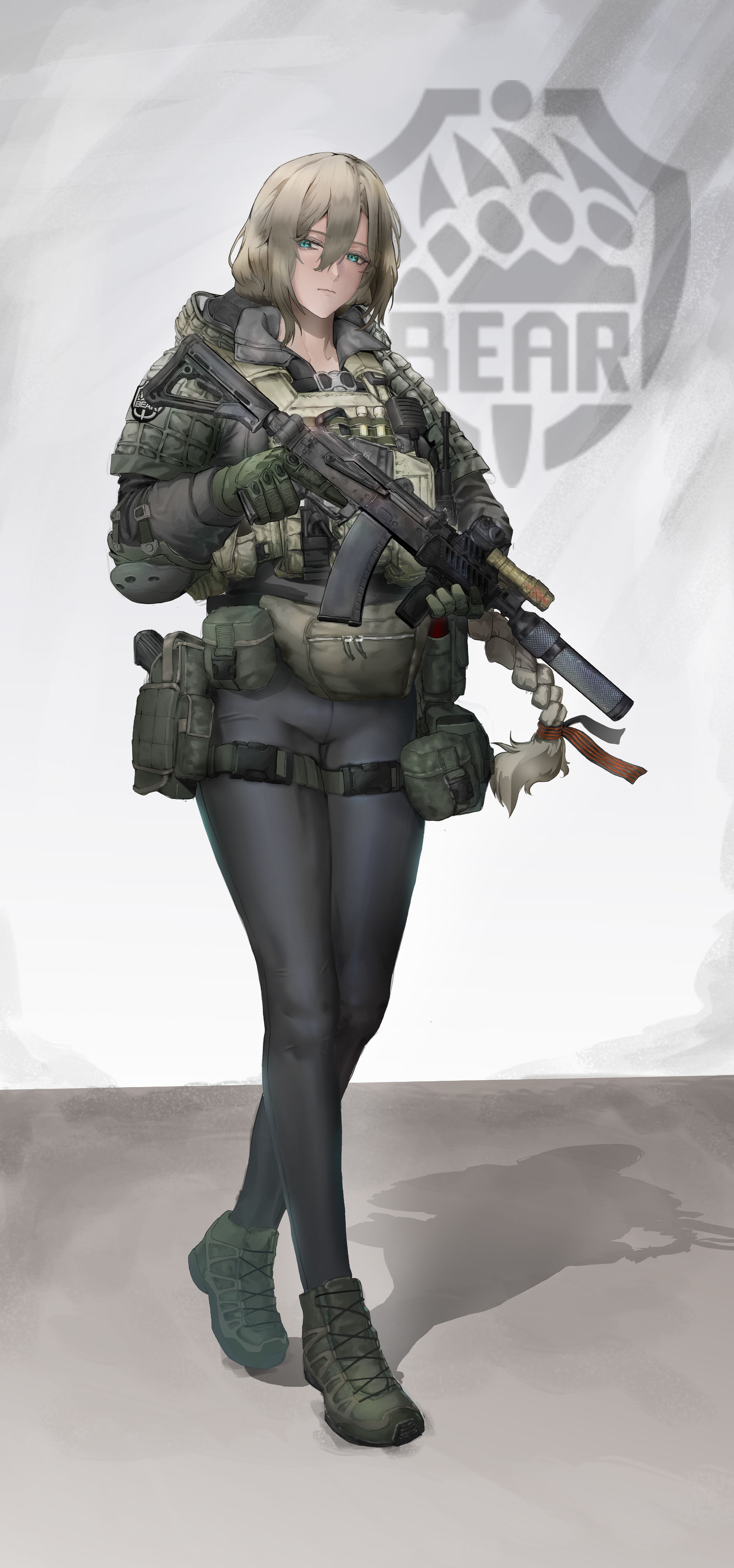 BEAR插画图片壁纸