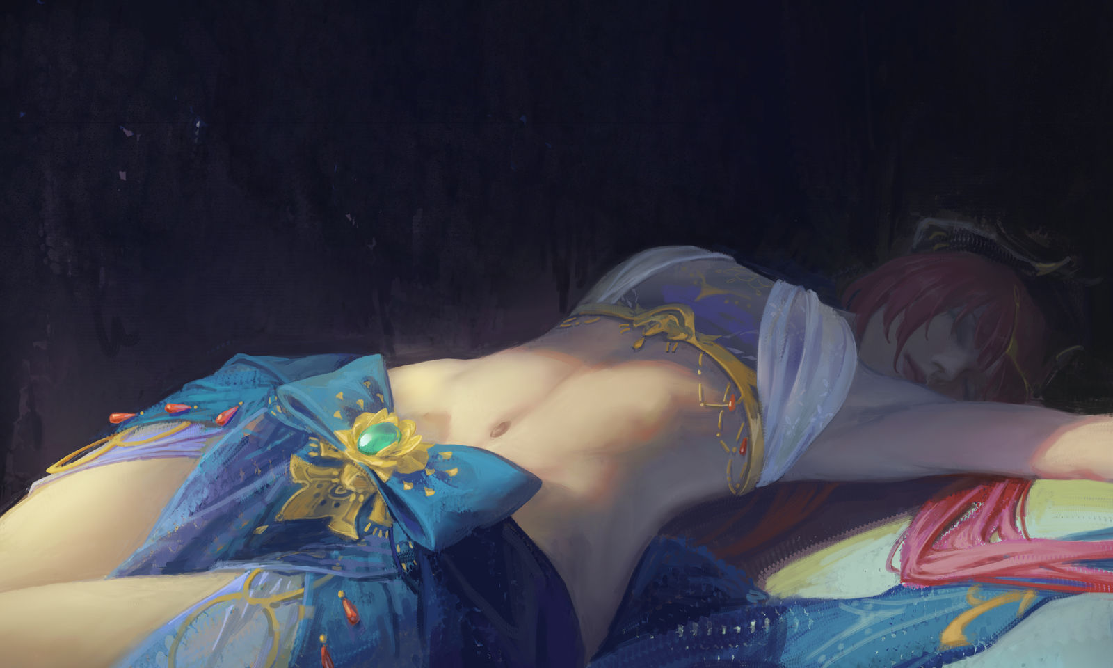 你搁这摸鱼呢？插画图片壁纸