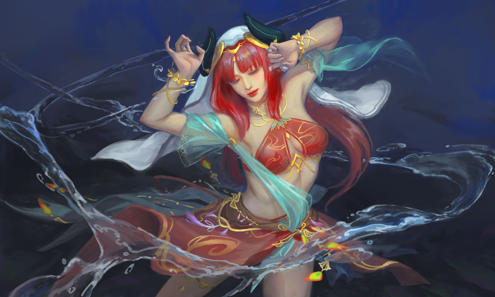 你搁这摸鱼呢？插画图片壁纸