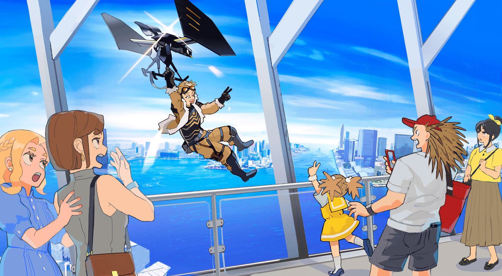 NEW HERO?插画图片壁纸