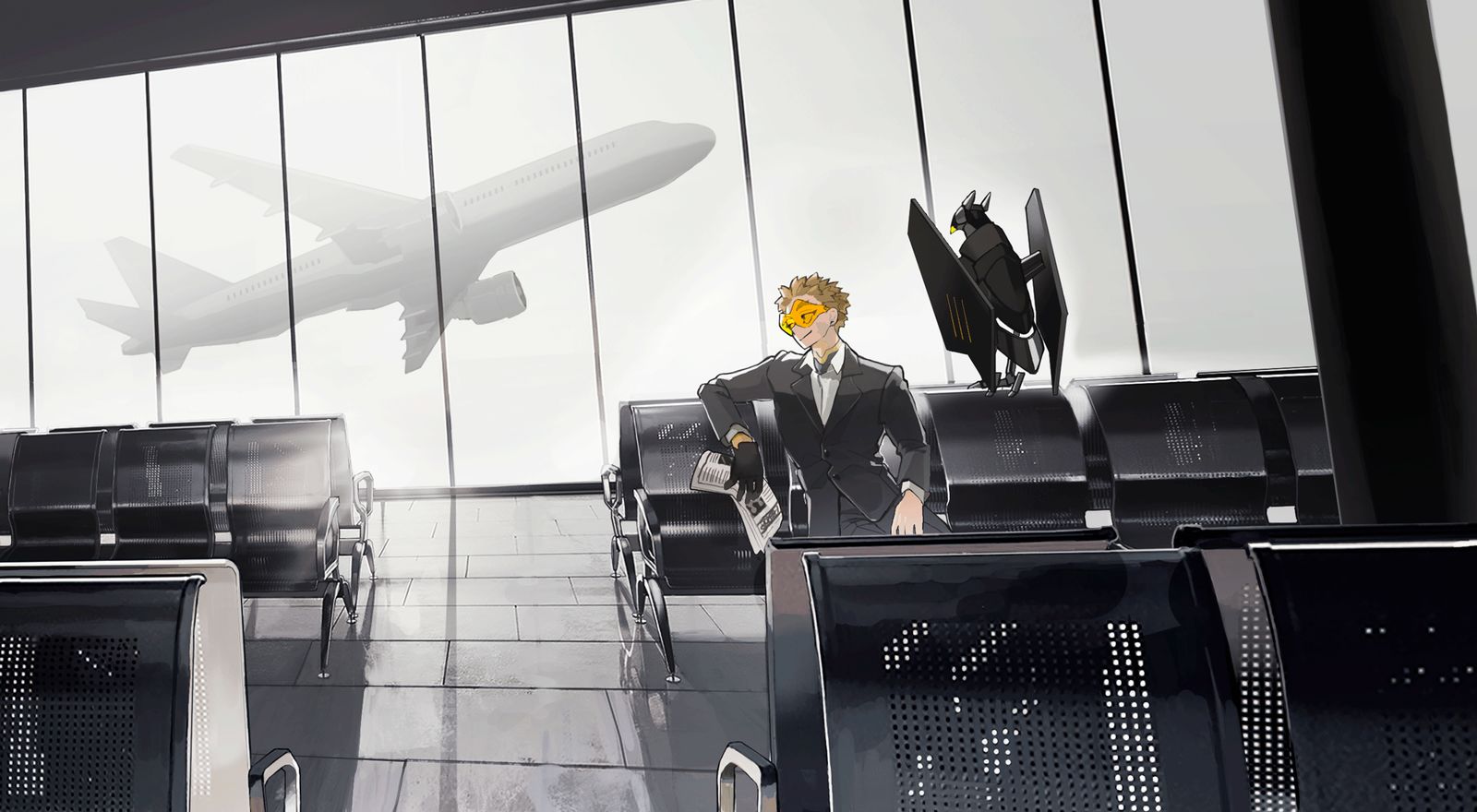 NEW HERO?插画图片壁纸