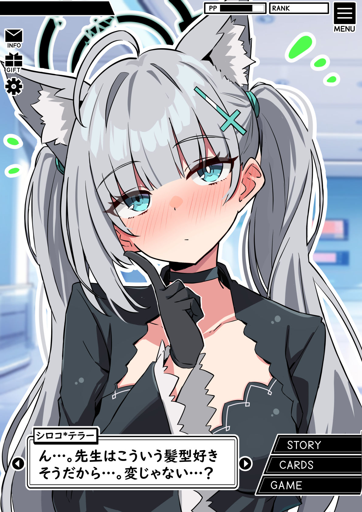 髪型チェンジ插画图片壁纸