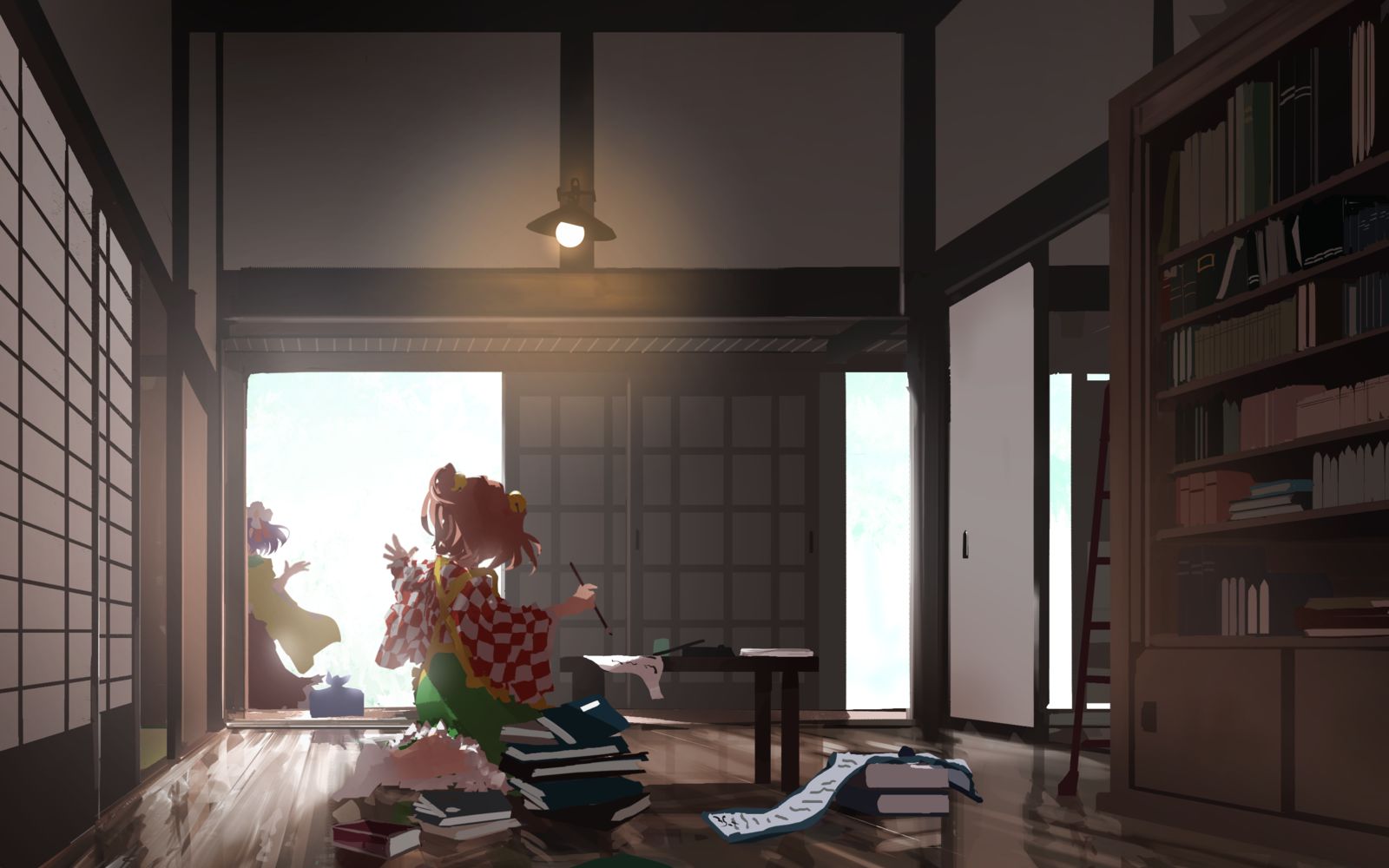 あきゅすず插画图片壁纸