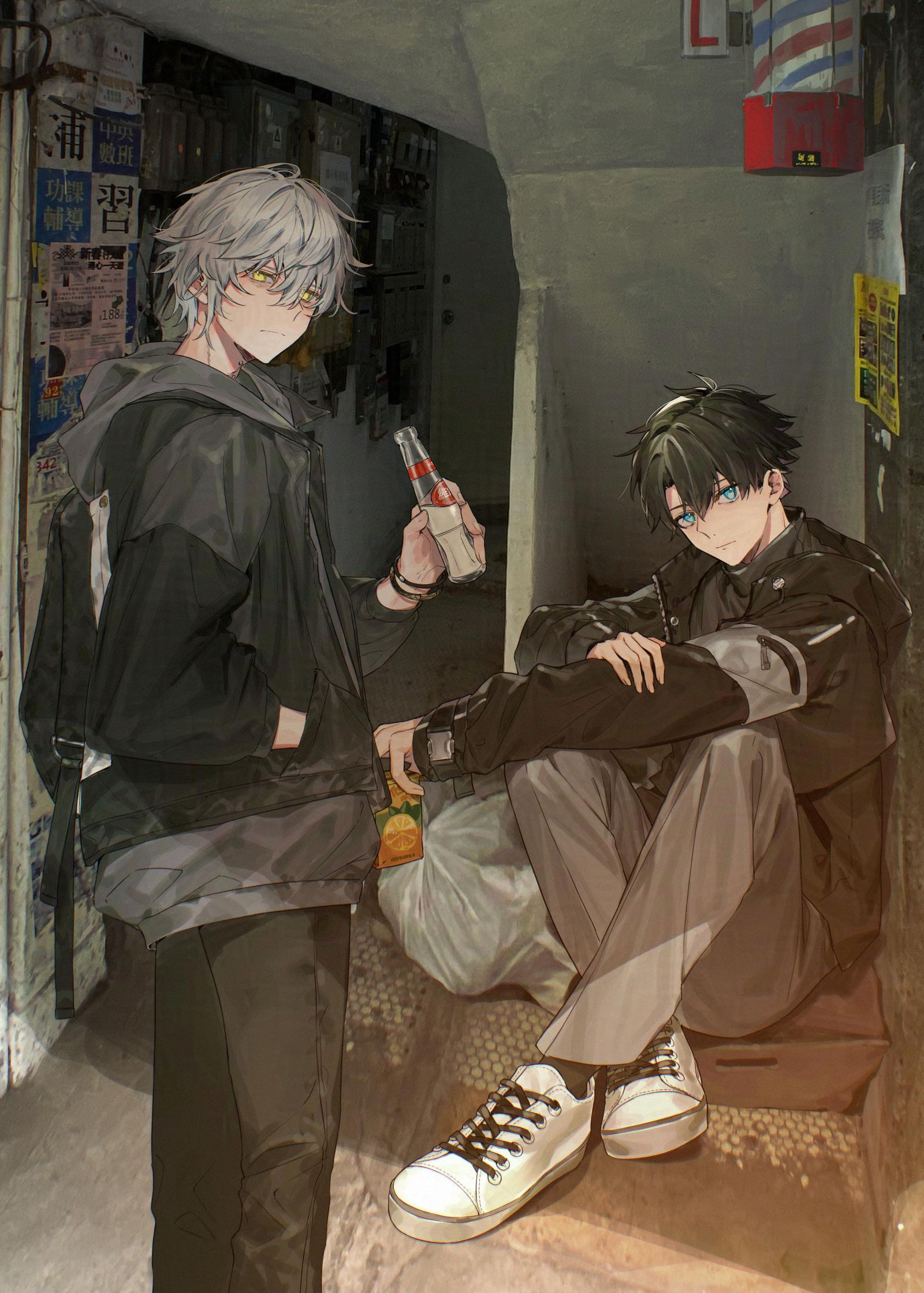 香港九龍城獅子石道 雑居ビル群插画图片壁纸