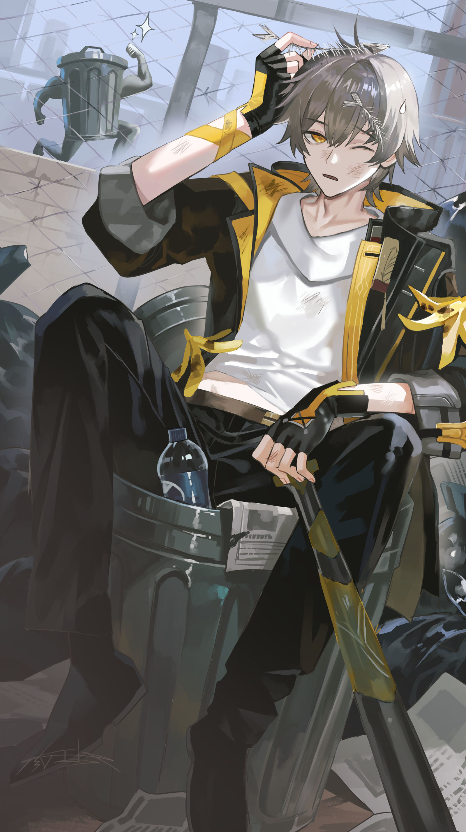 Day1 穹/Caelus插画图片壁纸