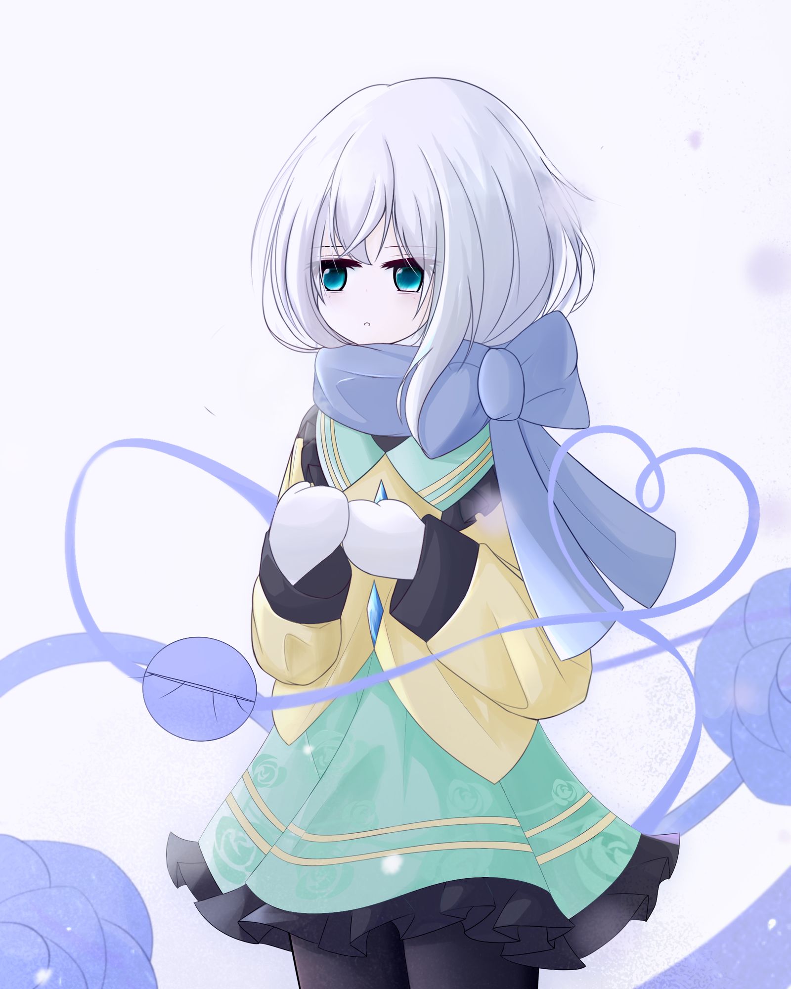 冬日恋插画图片壁纸