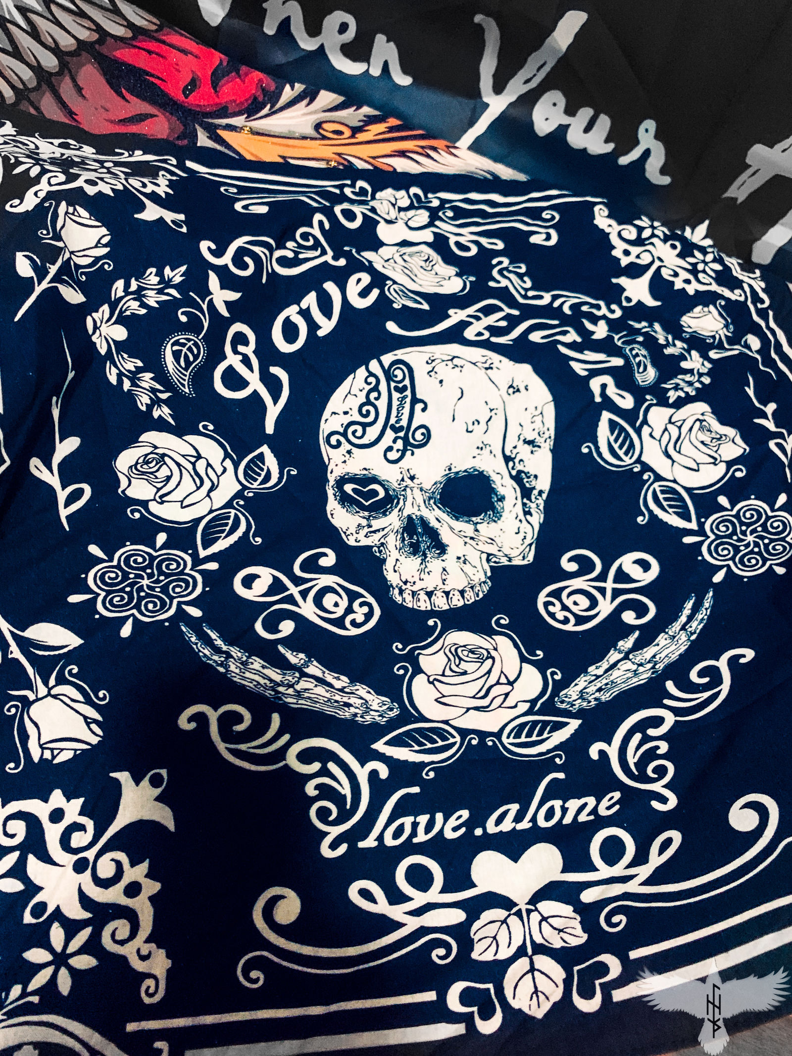 日涂4（原创头巾）插画图片壁纸