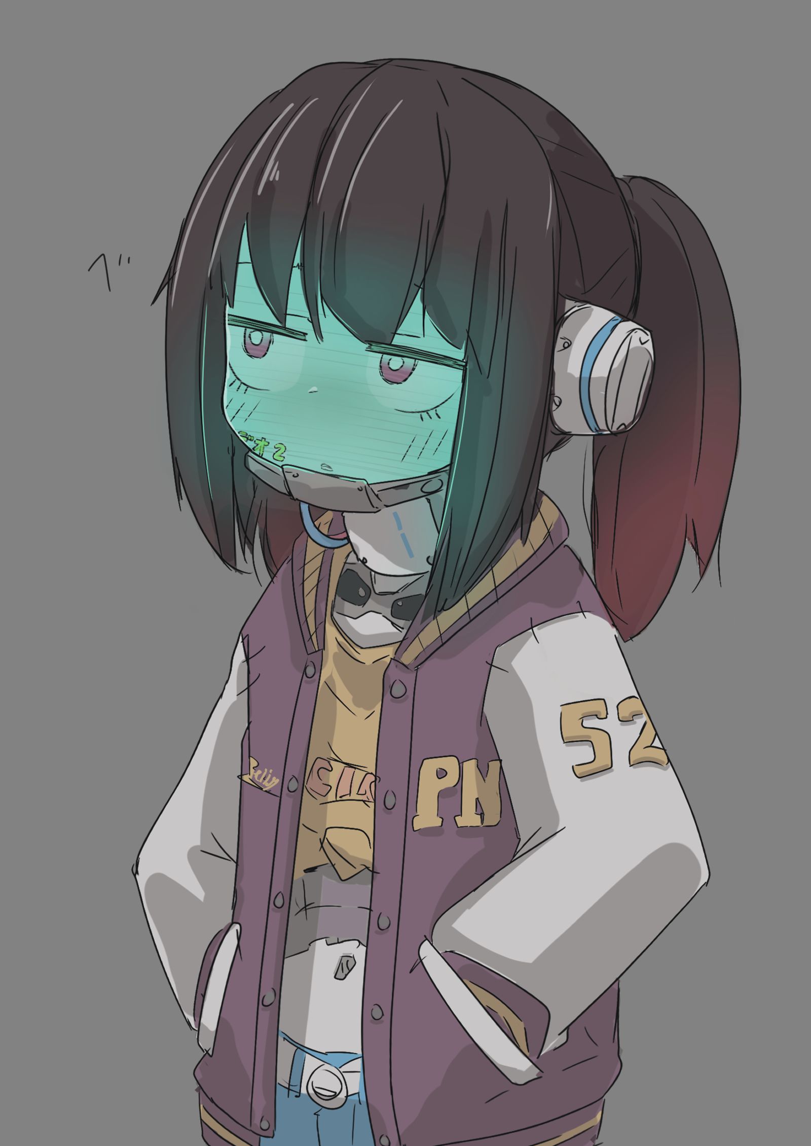 マキナちゃん插画图片壁纸