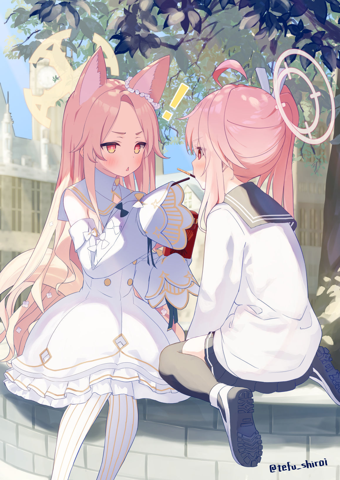 キヴォトスのブラックホールを見つけたセイアちゃん插画图片壁纸