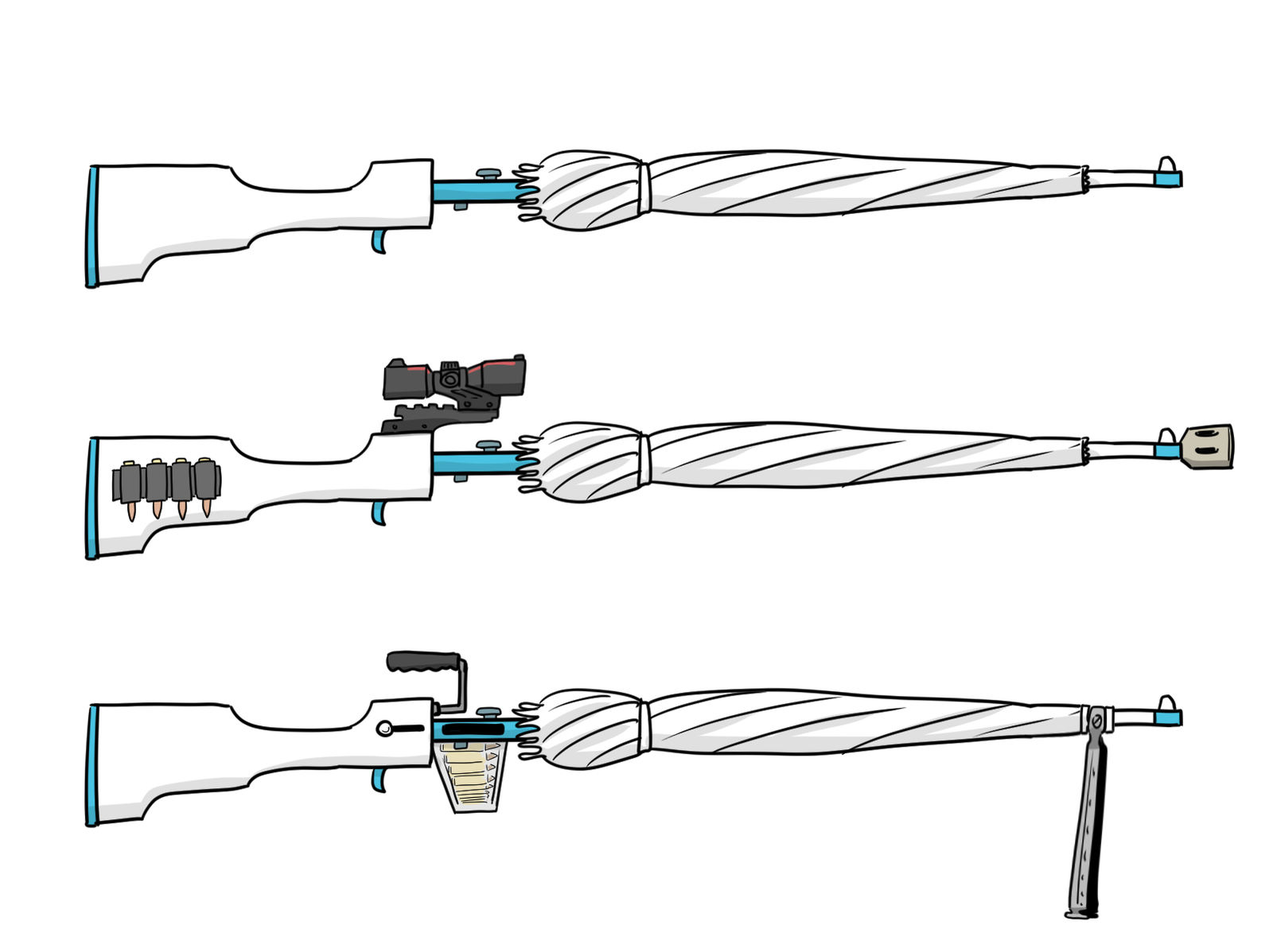 아로나 총插画图片壁纸