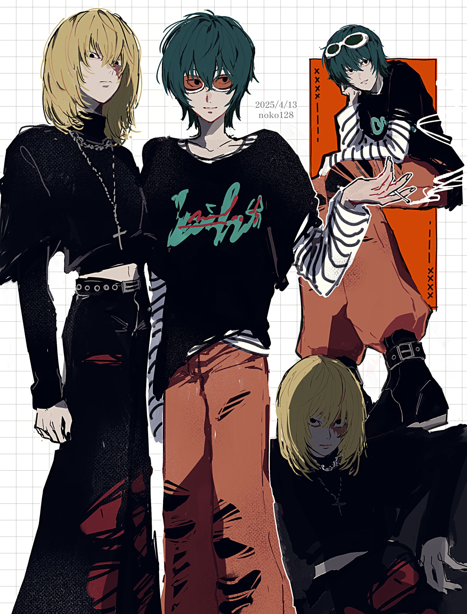 DEATH NOTE log插画图片壁纸