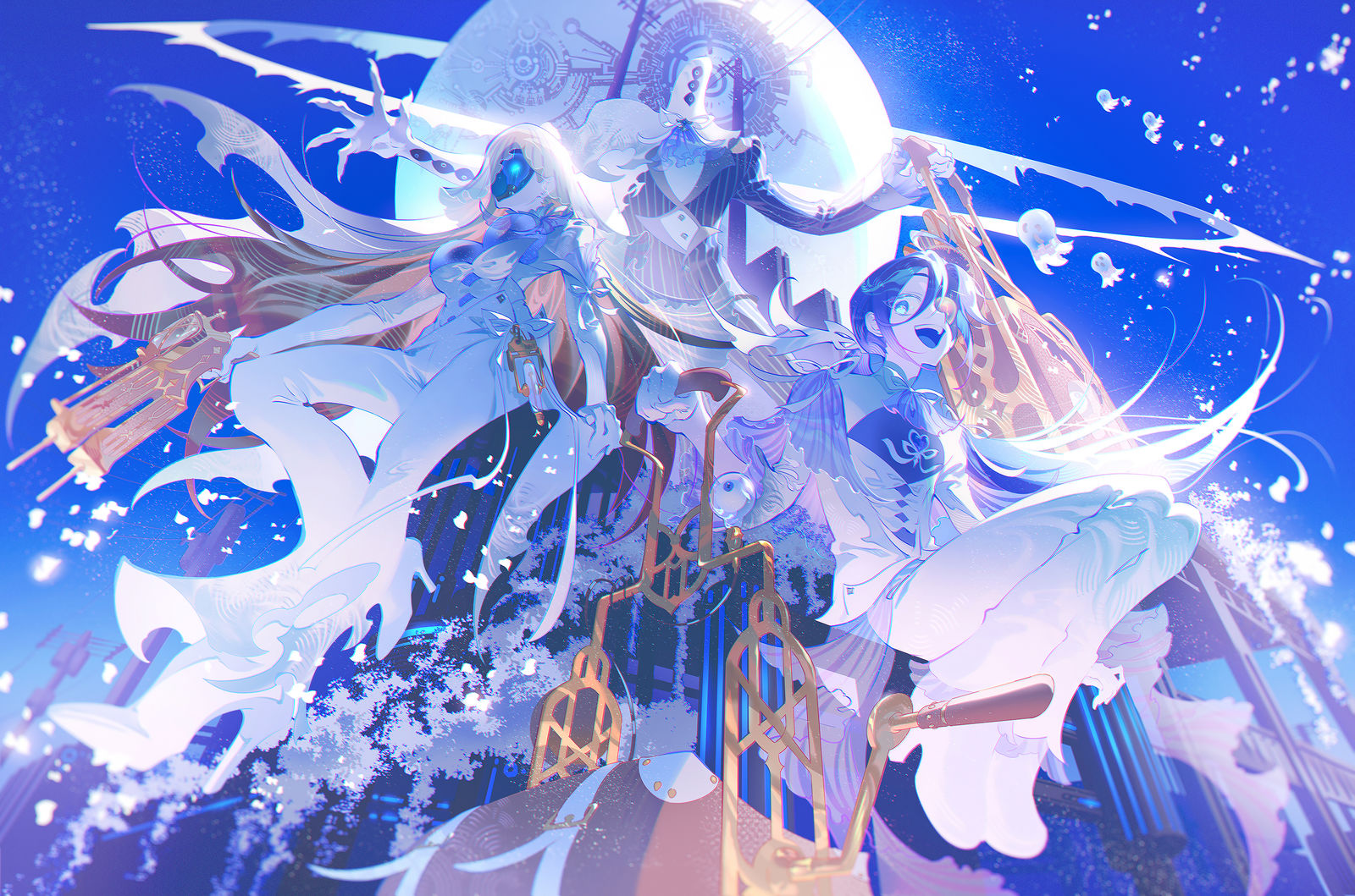 星間旅行－GHOST SHIP插画图片壁纸