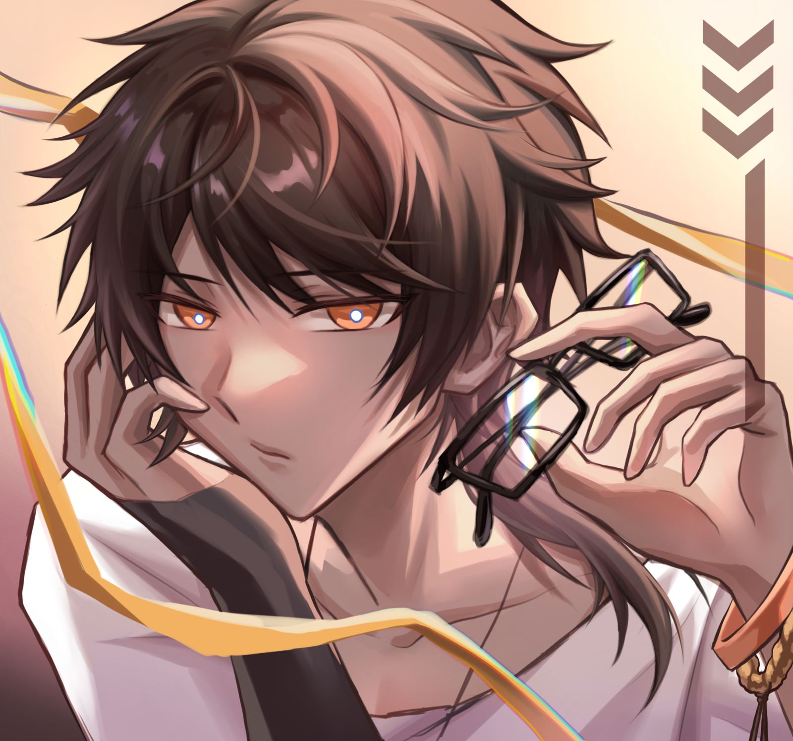 摸摸日常服插画图片壁纸