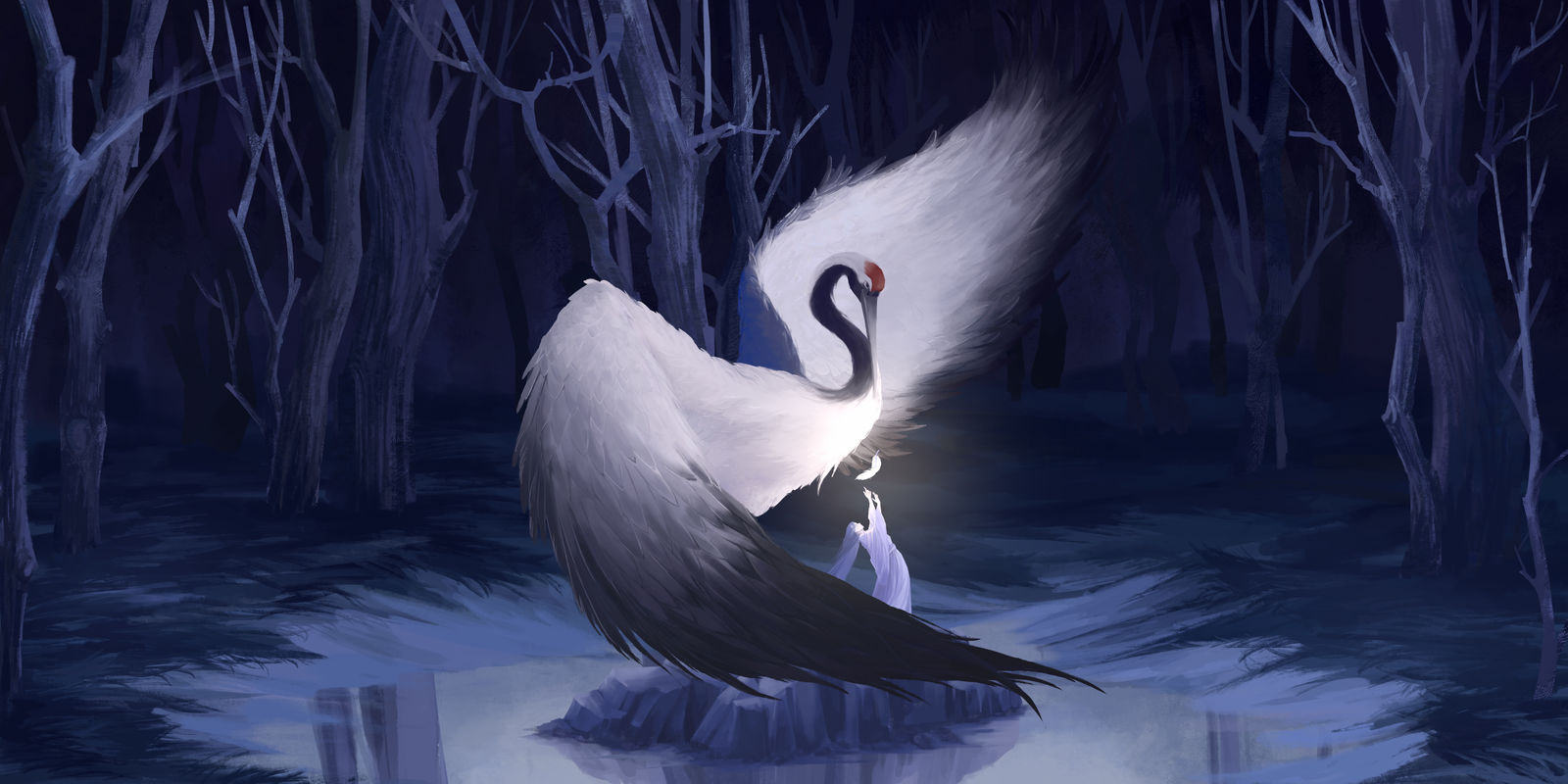 苍鹤头像同人高清图