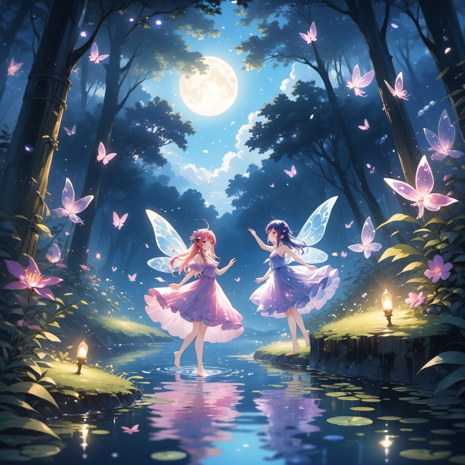 林间月光曲头像同人高清图