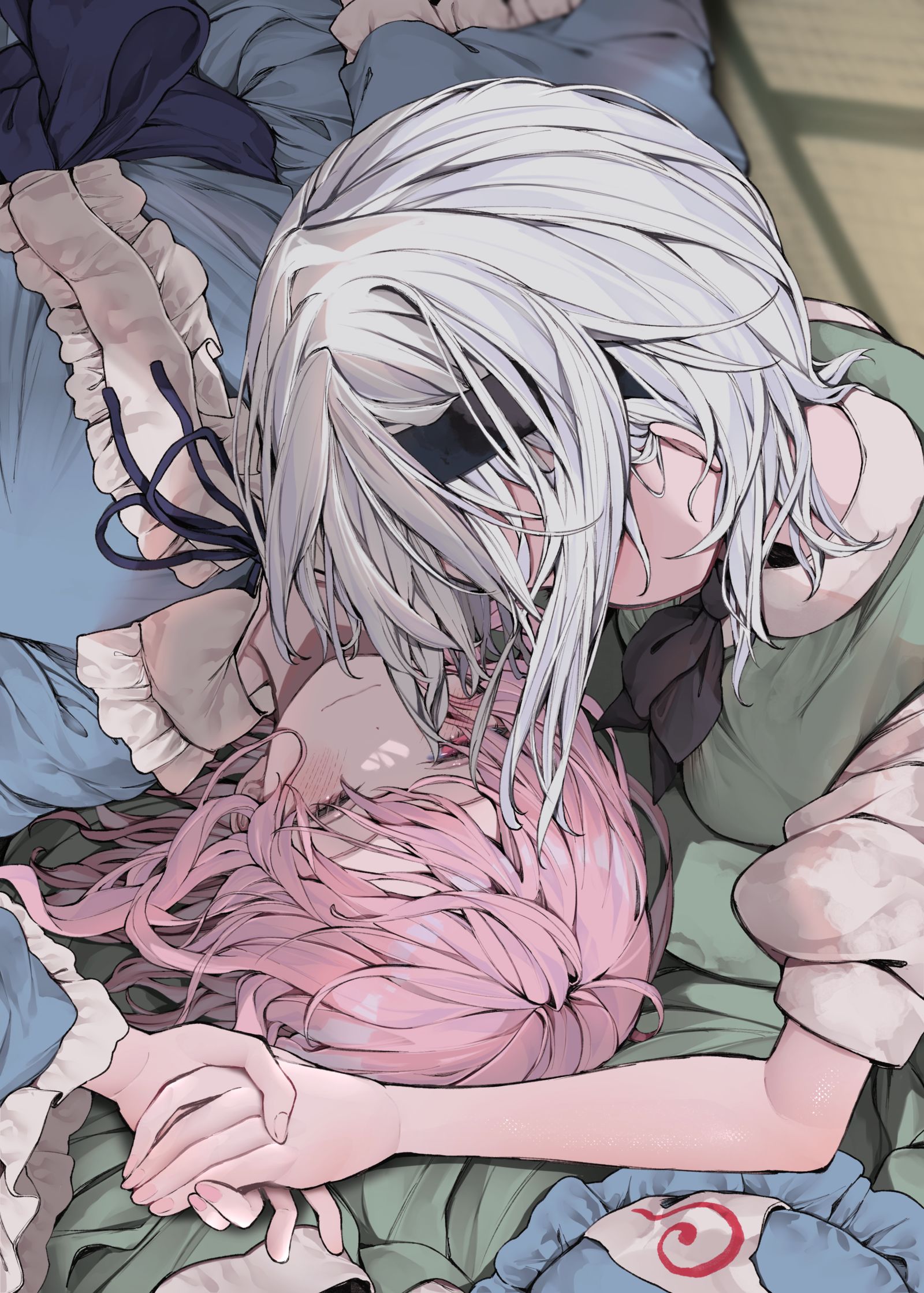 膝枕头像同人高清图