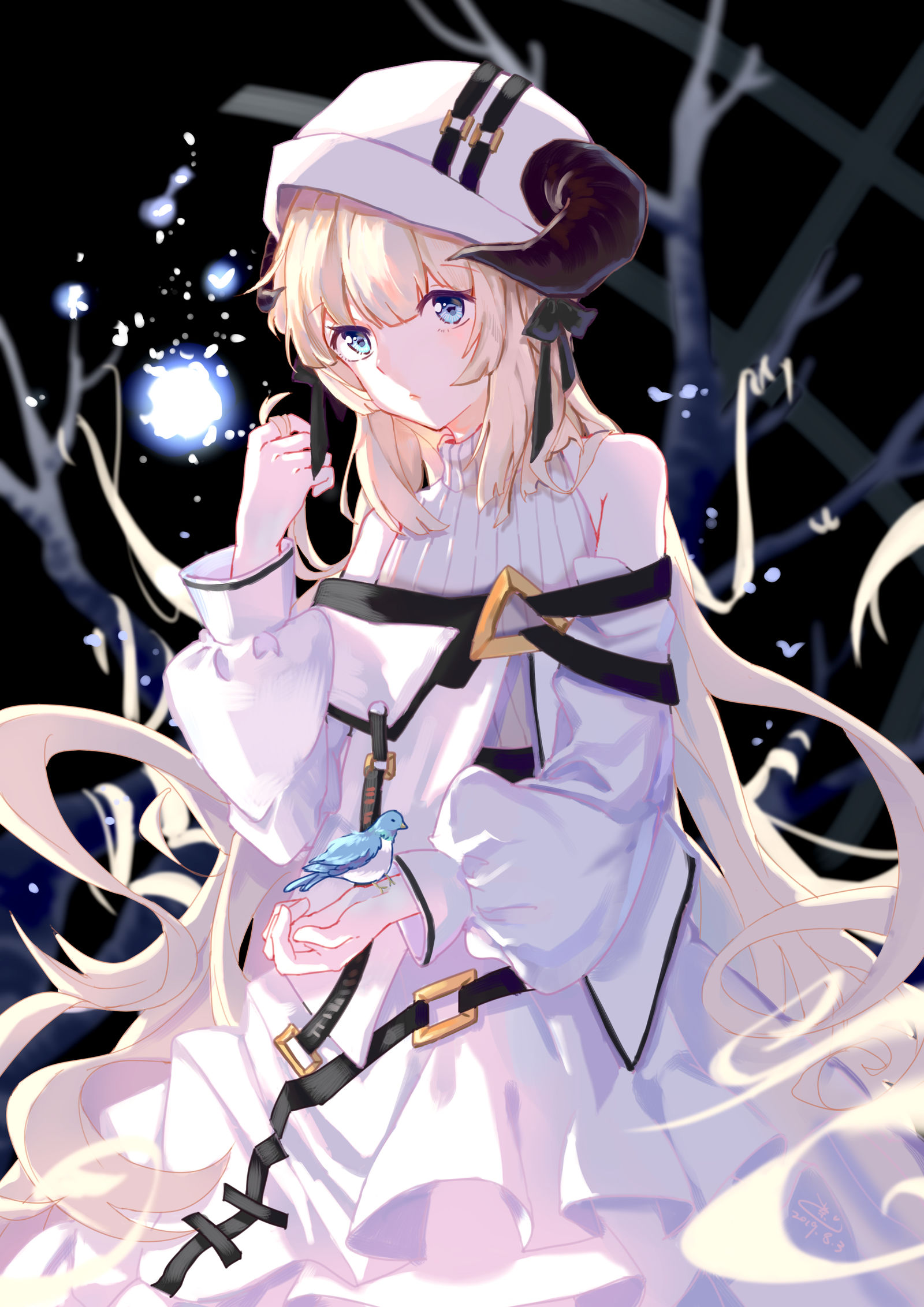 [明日方舟]夜莺头像同人高清图