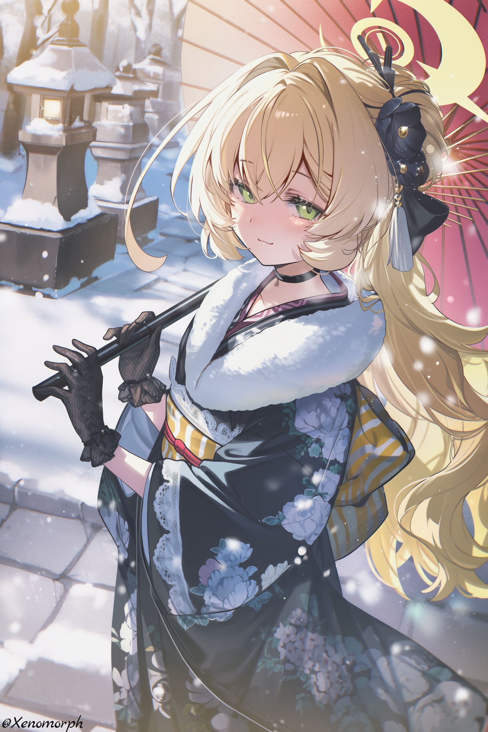 ニヤニヤ教授(着物)插画图片壁纸