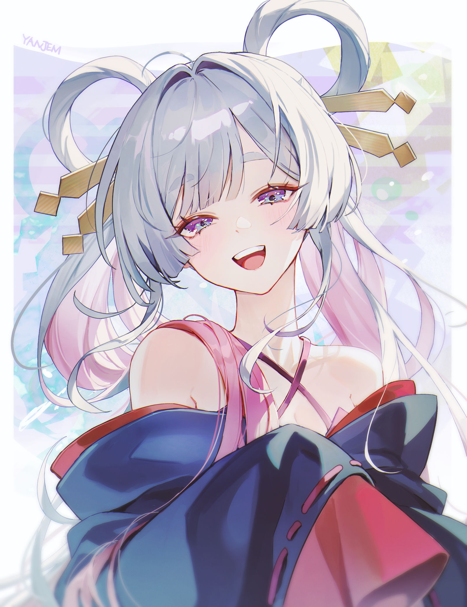 月見ヤチヨ插画图片壁纸