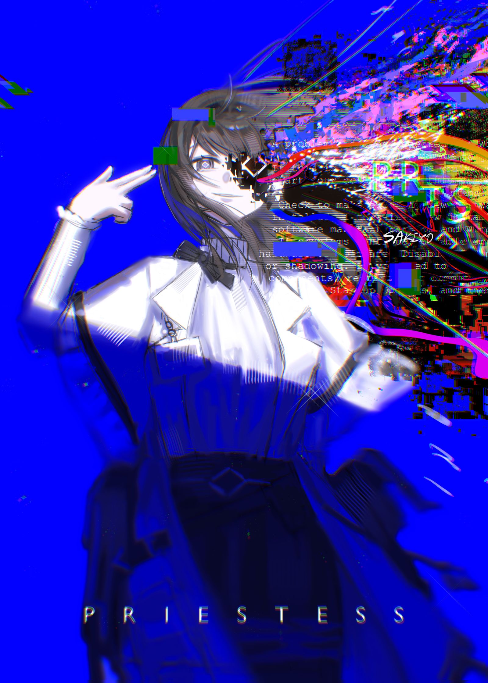 91日，she did not bleed插画图片壁纸