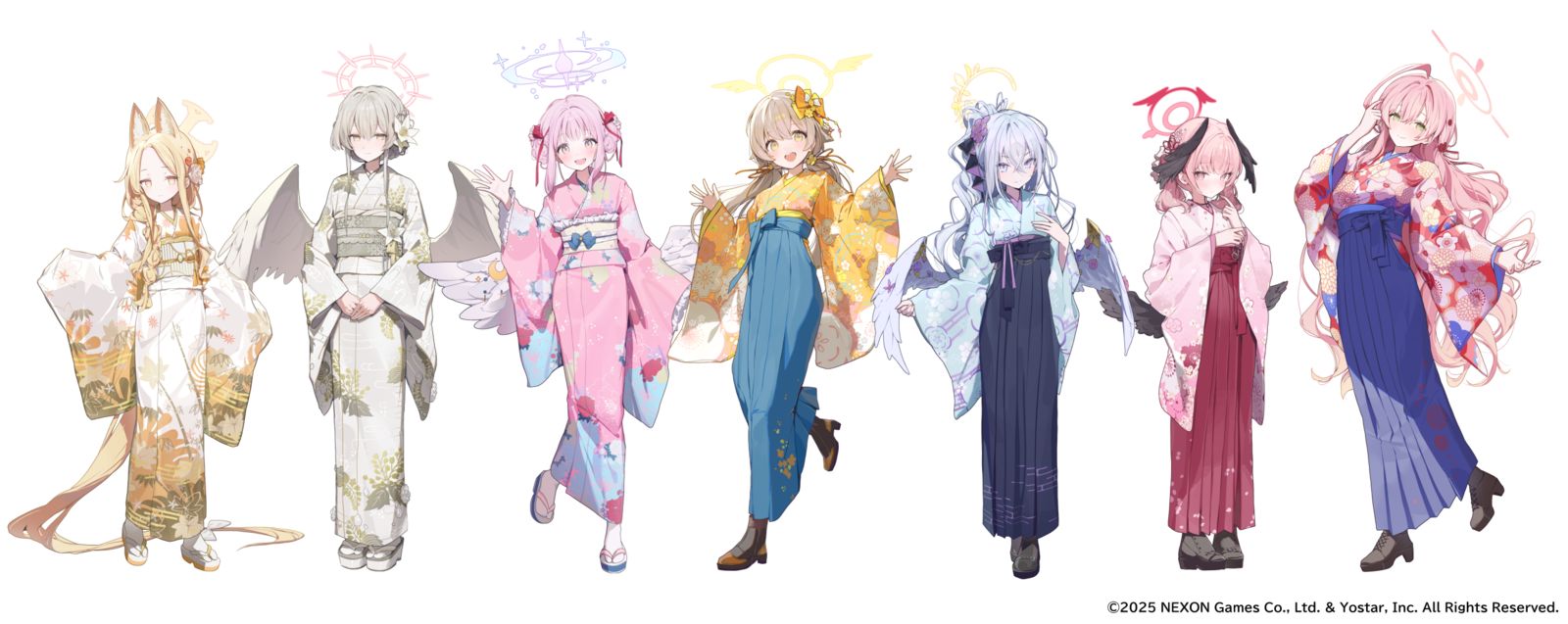 ブルアカ×浅草コラボ 立ち絵头像同人高清图