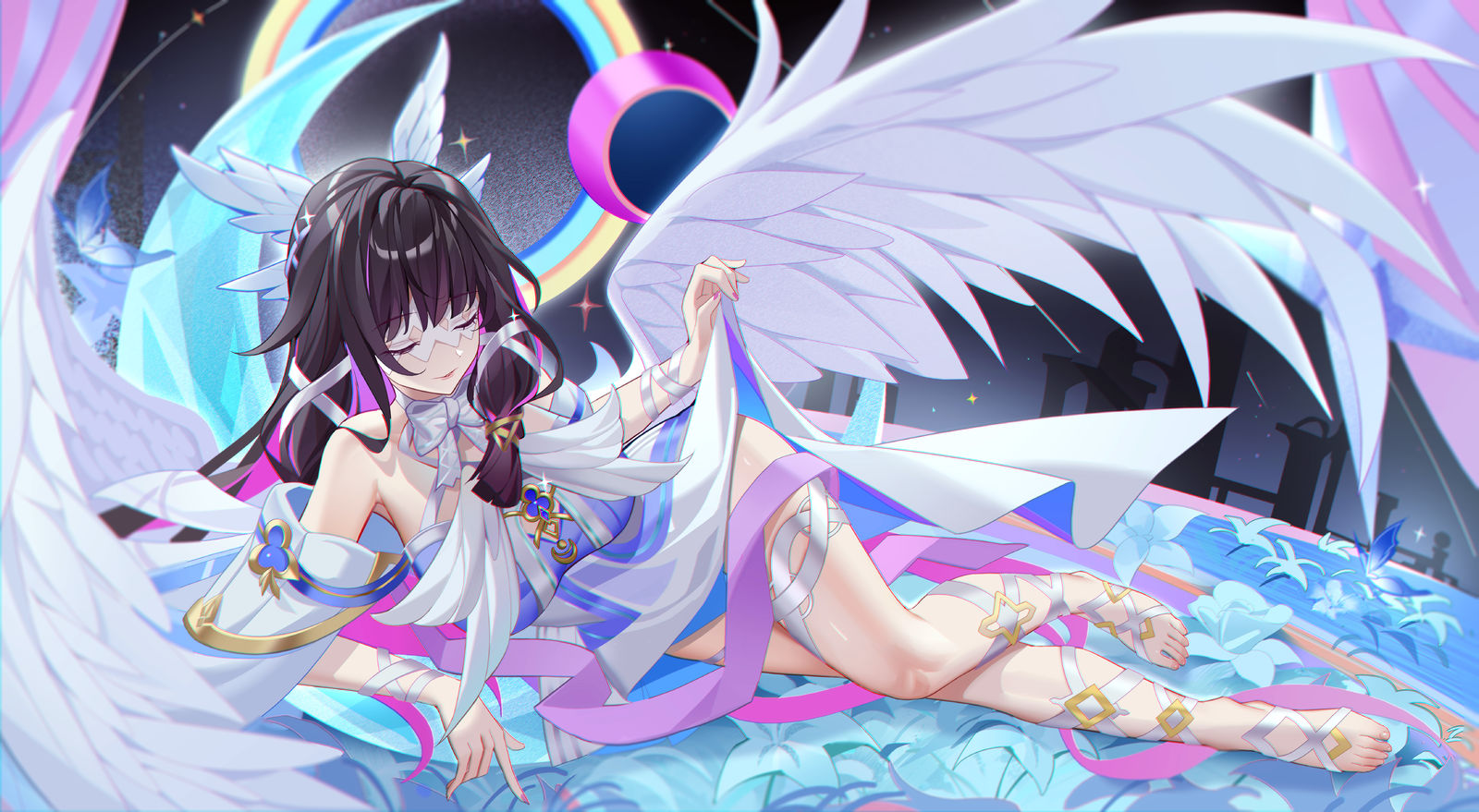 少女插画图片壁纸