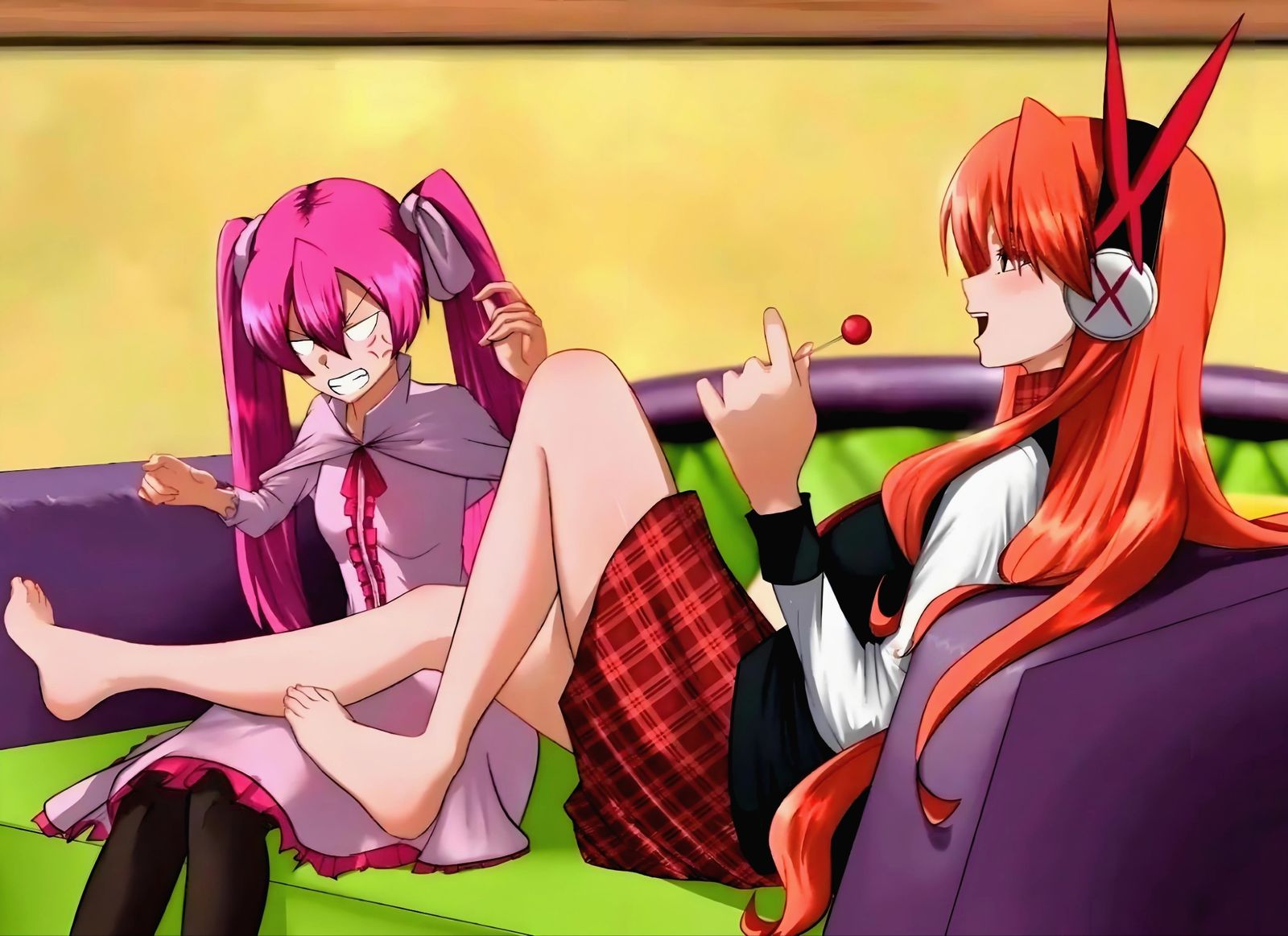 玛茵和切尔茜头像同人高清图