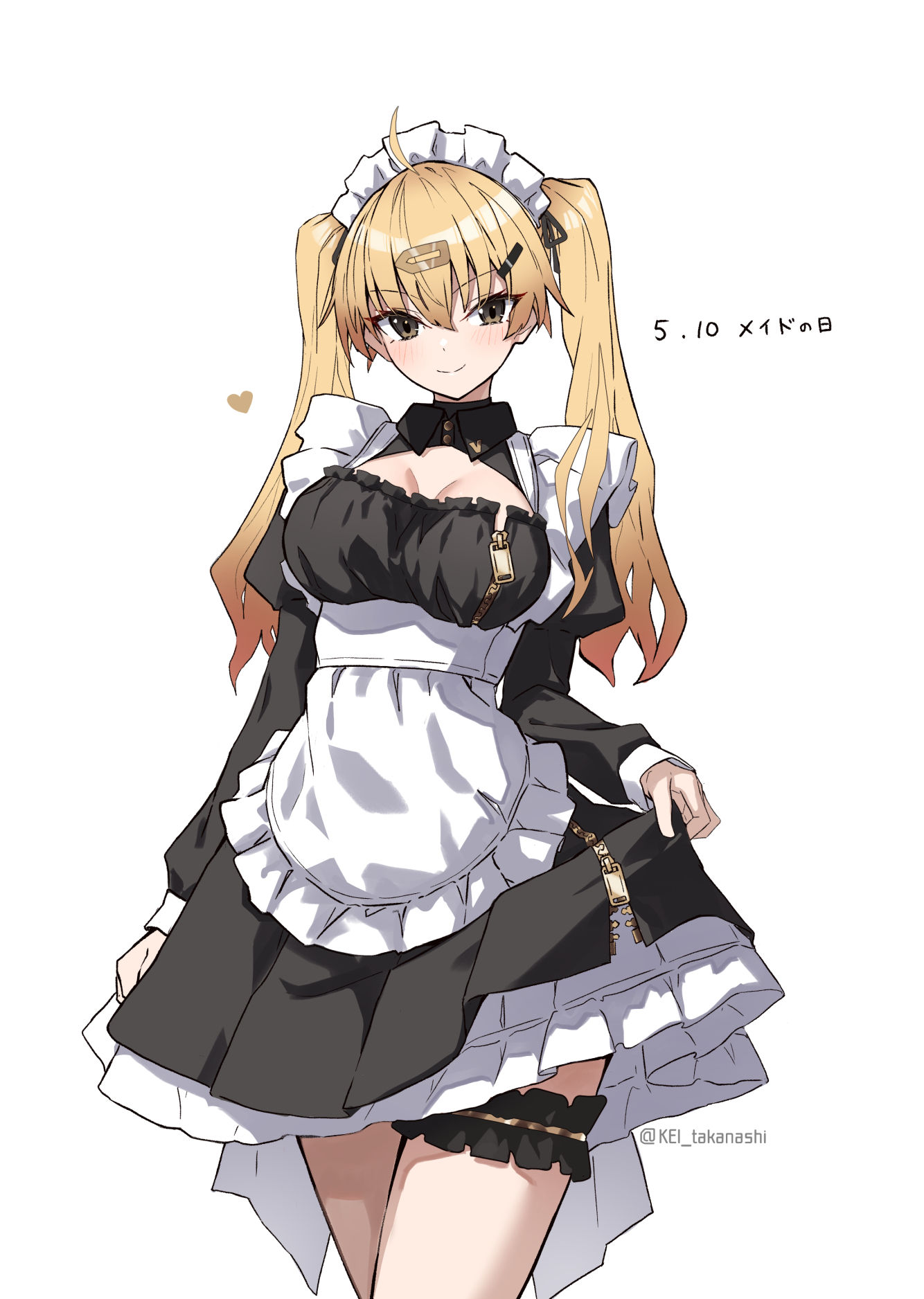 メイドの日-原创双马尾