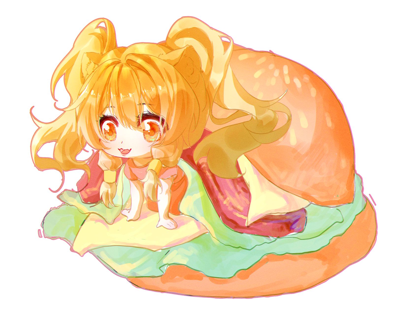 创意Q版插画图片壁纸