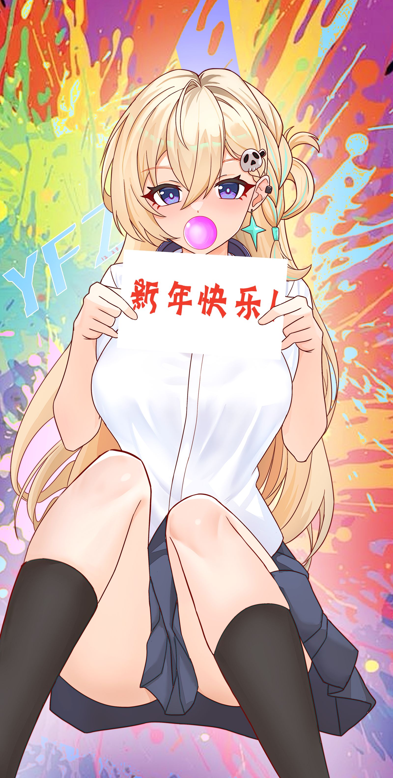 琳奈（新年贺图）头像同人高清图