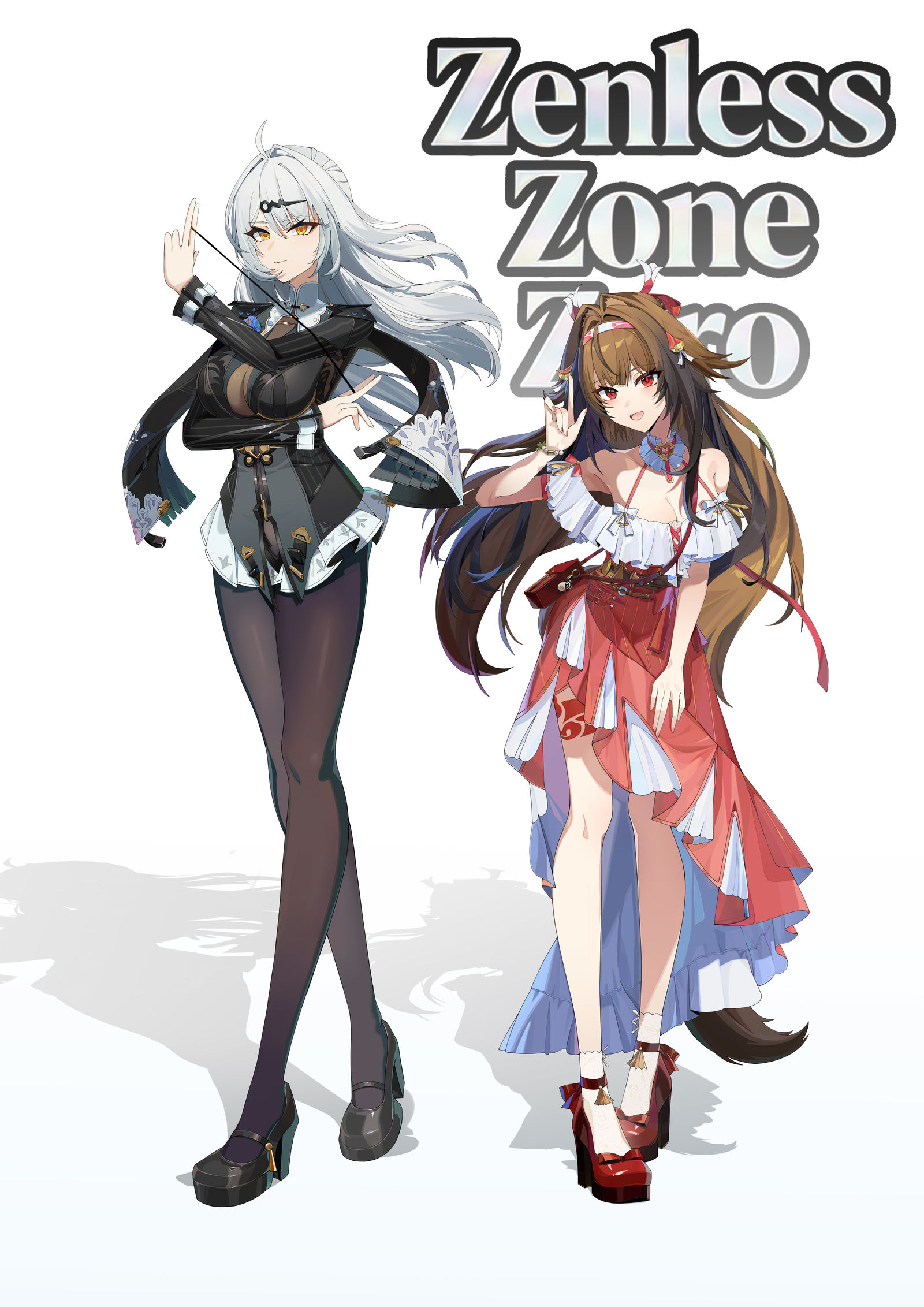 画了小光和师父-绝区零绝区零叶瞬光