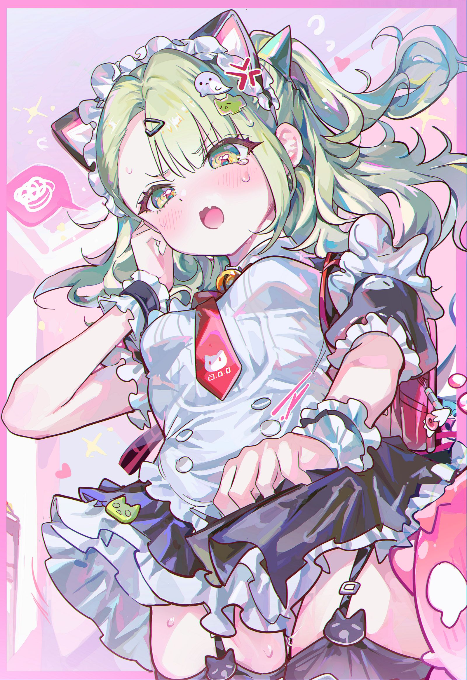 やだってば！！(｡>﹏<｡)插画图片壁纸