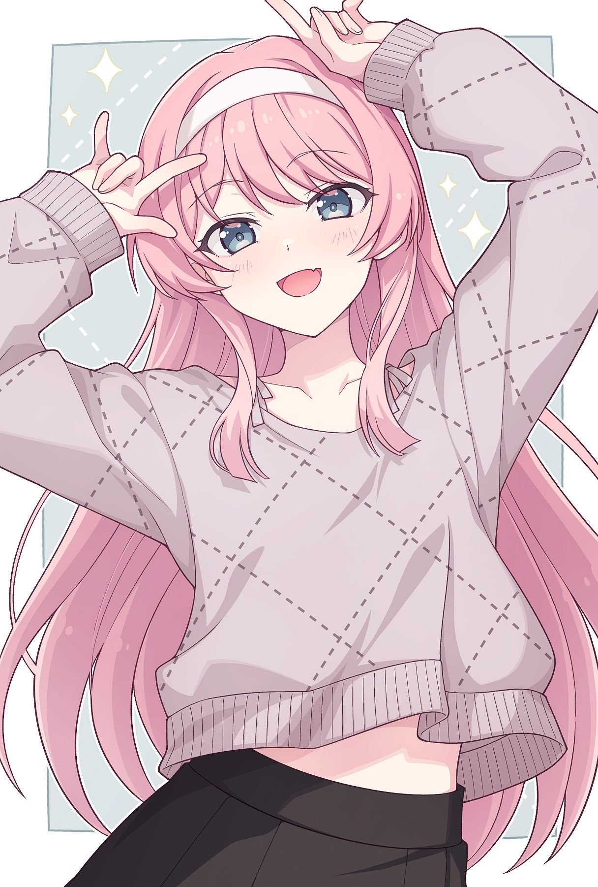 GiGO愛音ちゃん插画图片壁纸