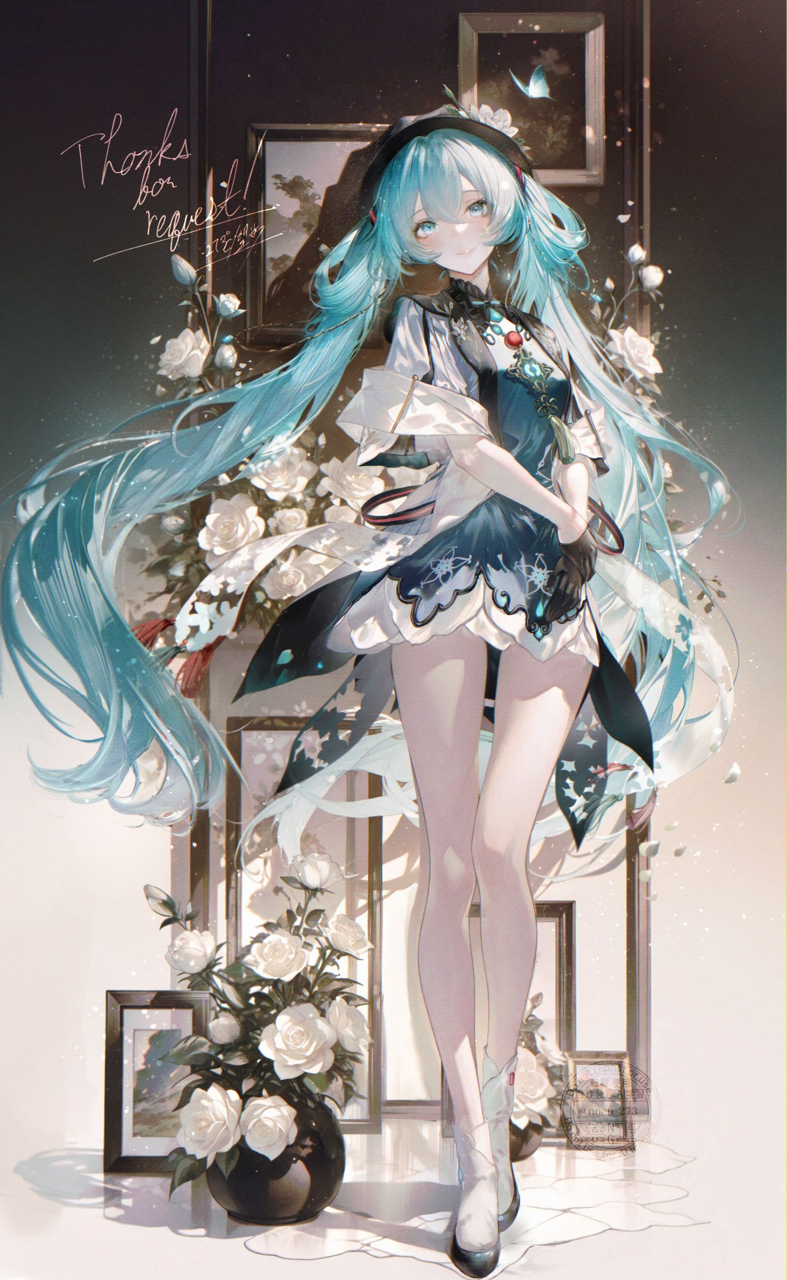 Pixiv request/初音ミク插画图片壁纸