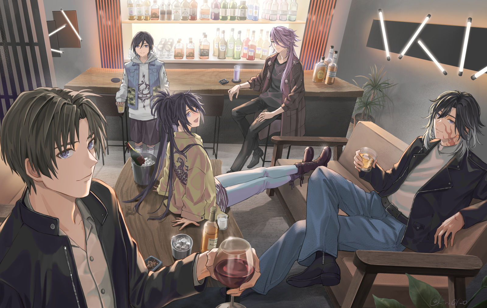 現代の-刀剑乱舞压切长谷部