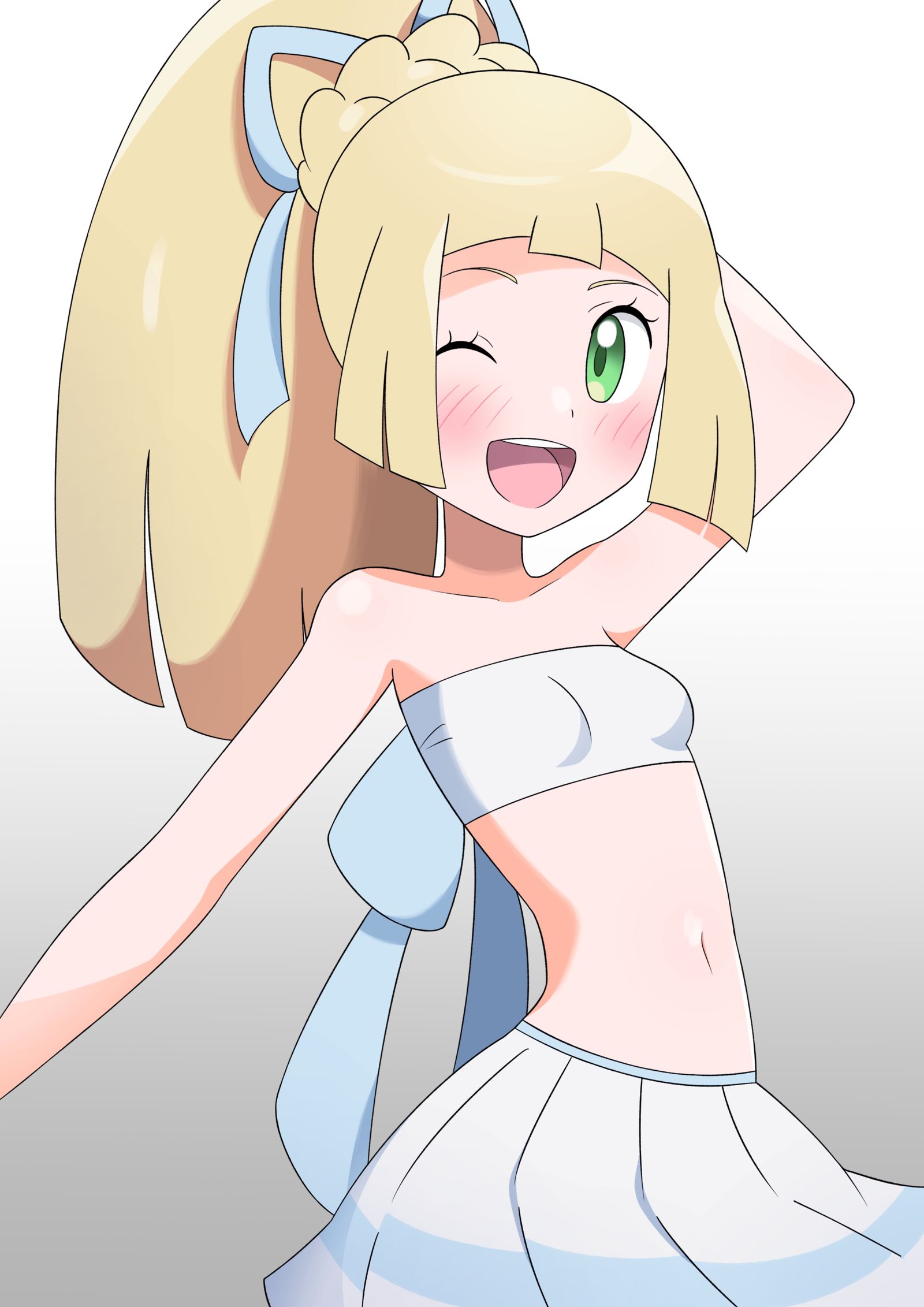 水着リーリエ！-宝可梦人类角色宝可梦莉莉艾